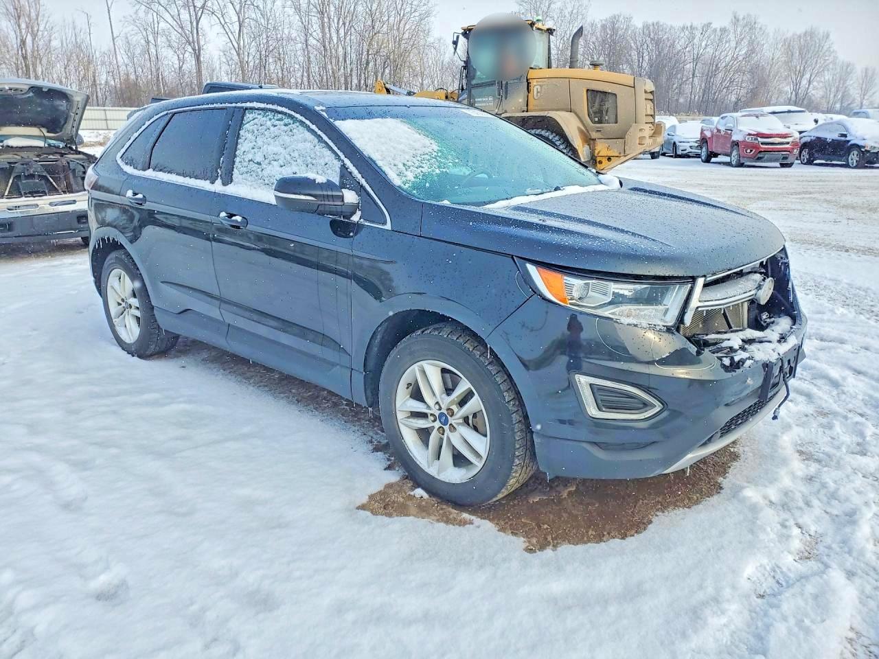 2015 Ford Edge Sel Black vin: 2FMTK4J84FBB83361