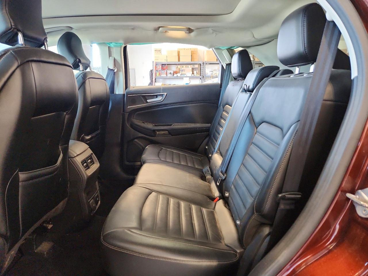 2015 Ford Edge Burgundy vin: 2FMTK4J84FBB92268