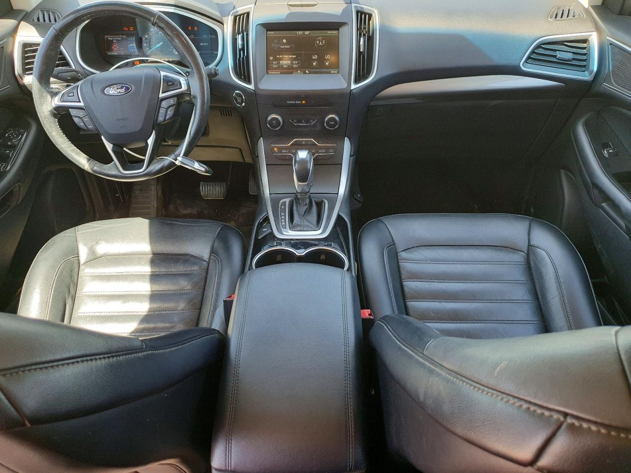 2015 Ford Edge Sel Black vin: 2FMTK4J84FBC10767