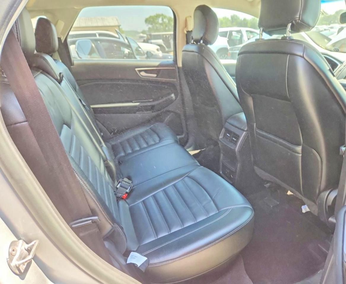 2015 Ford Edge Sel Silver vin: 2FMTK4J84FBC11823