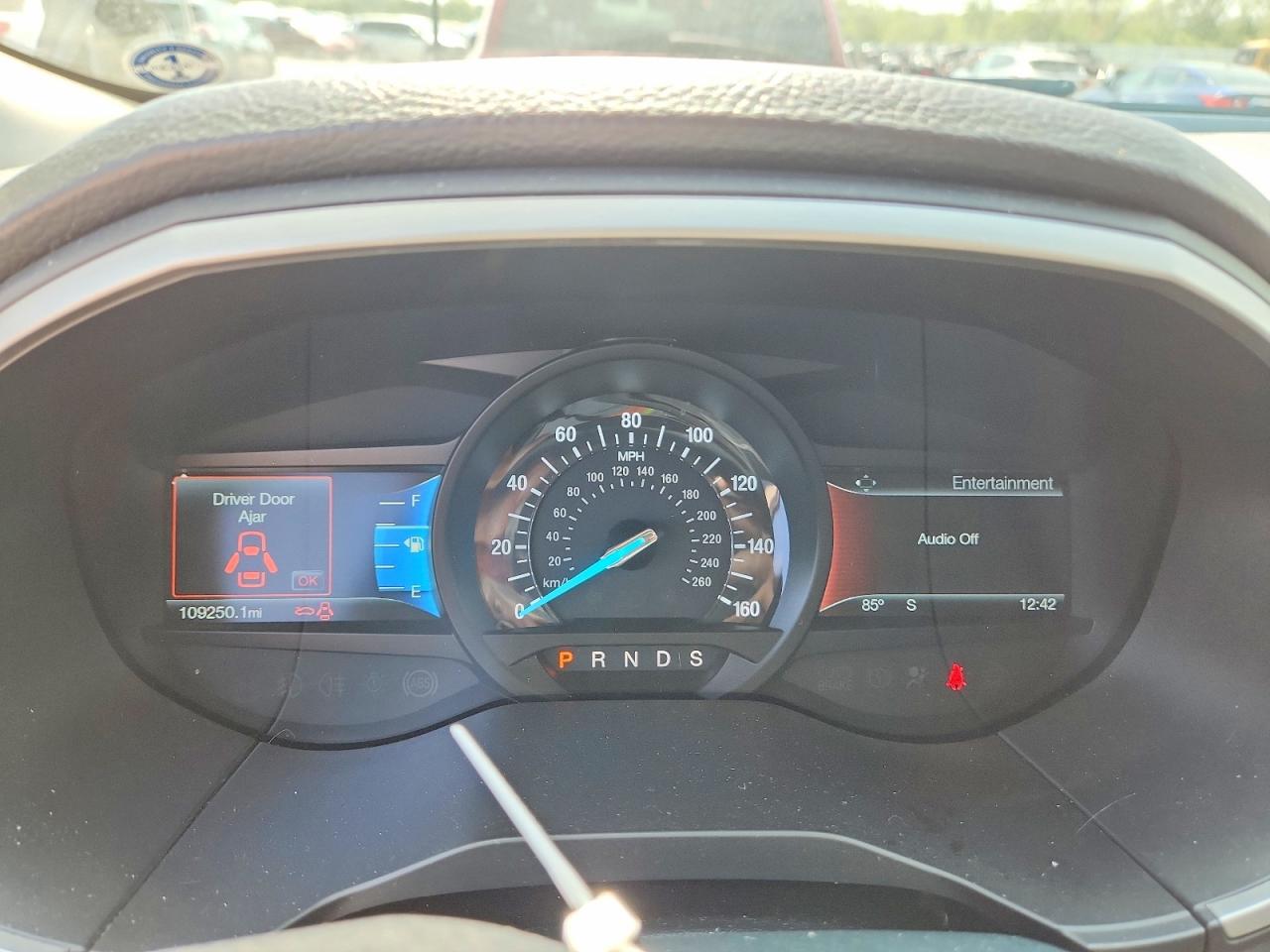 2015 Ford Edge Sel Silver vin: 2FMTK4J84FBC11823