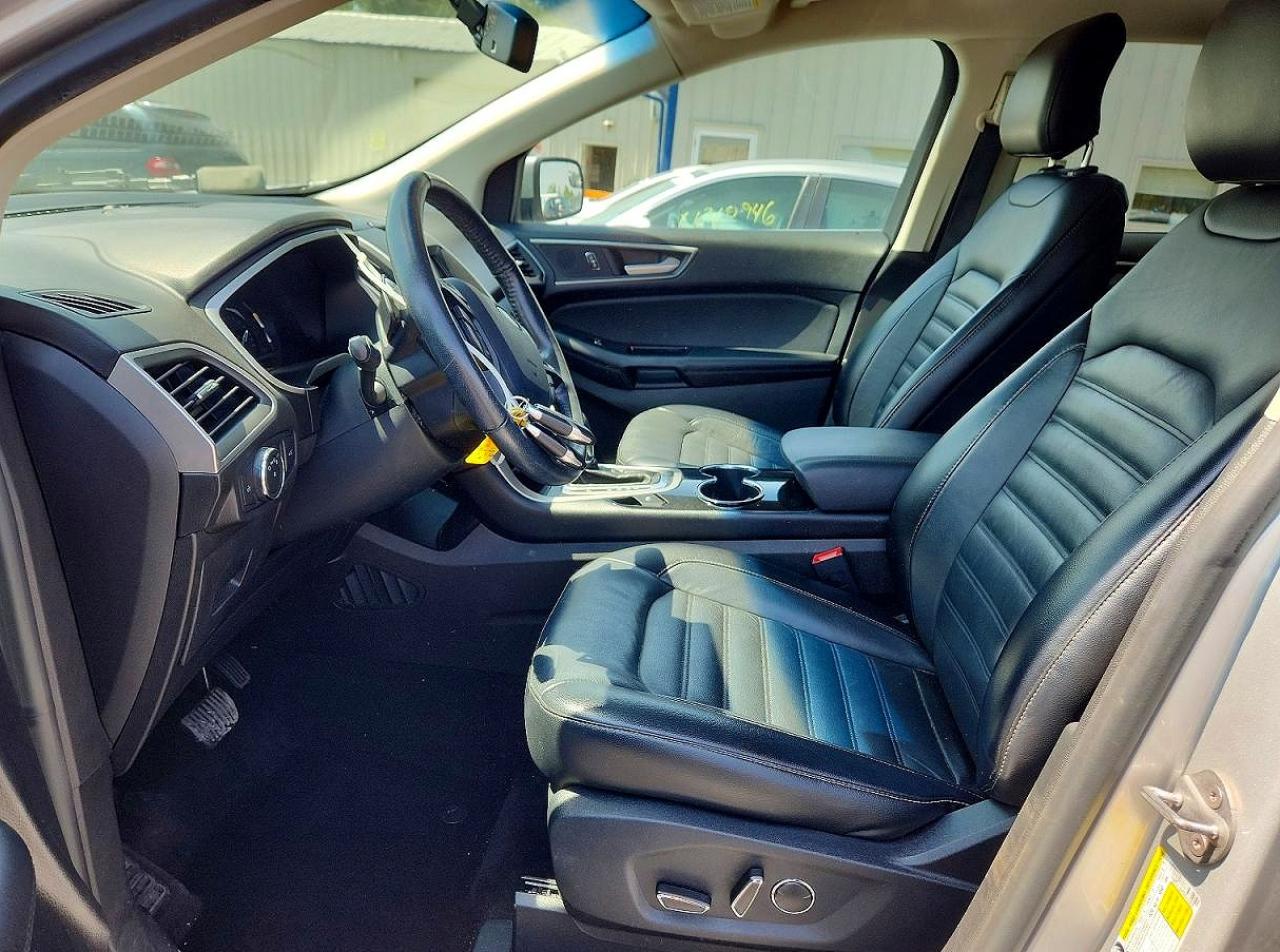 2015 Ford Edge Sel Silver vin: 2FMTK4J84FBC11823