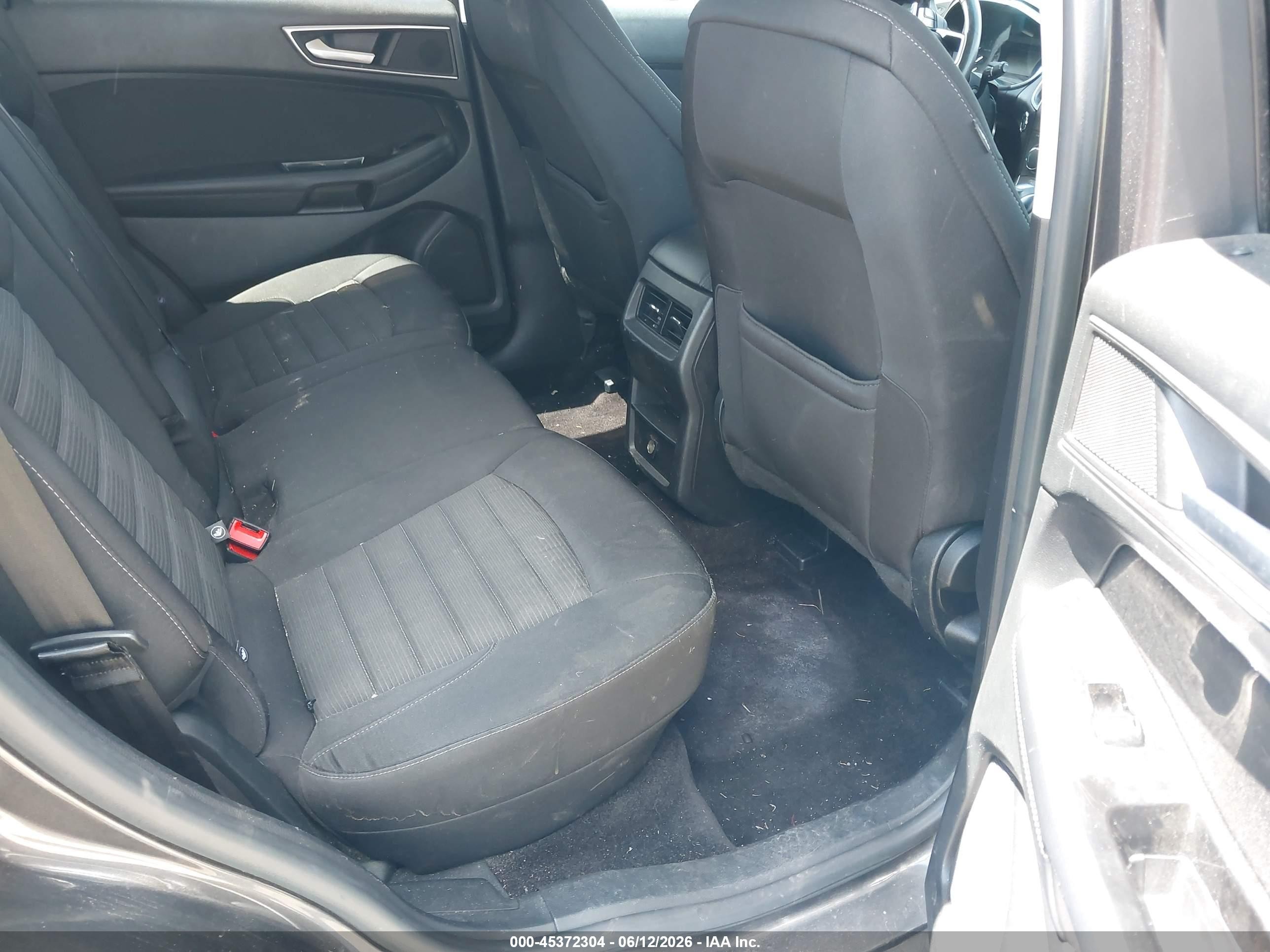 2015 Ford Edge Sel Gray vin: 2FMTK4J84FBC19548