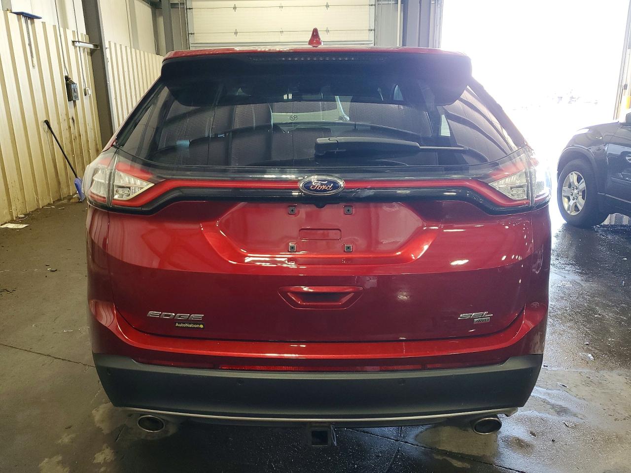 2015 Ford Edge Sel Red vin: 2FMTK4J85FBB82834