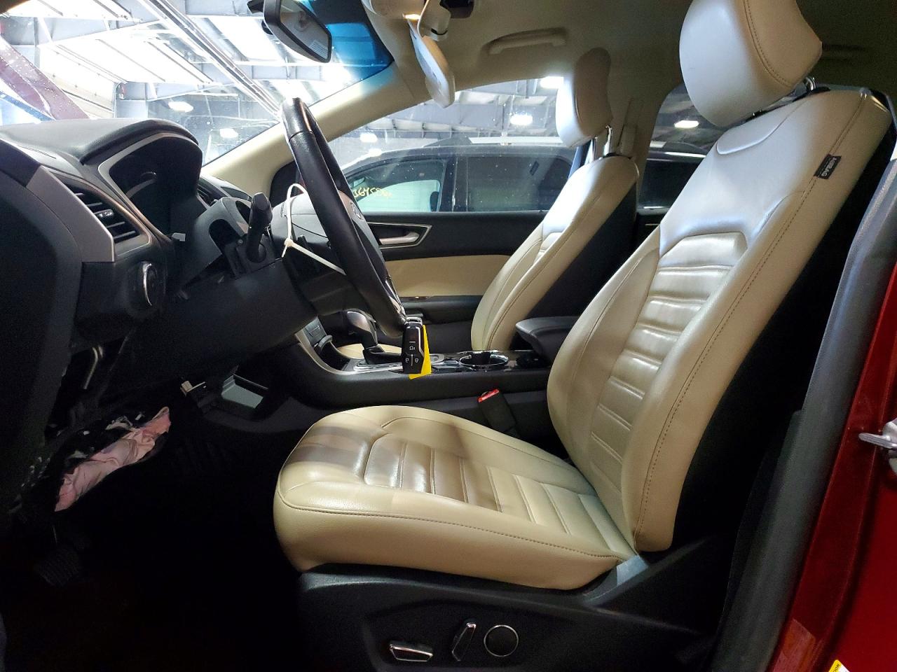 2015 Ford Edge Sel Red vin: 2FMTK4J85FBB82834