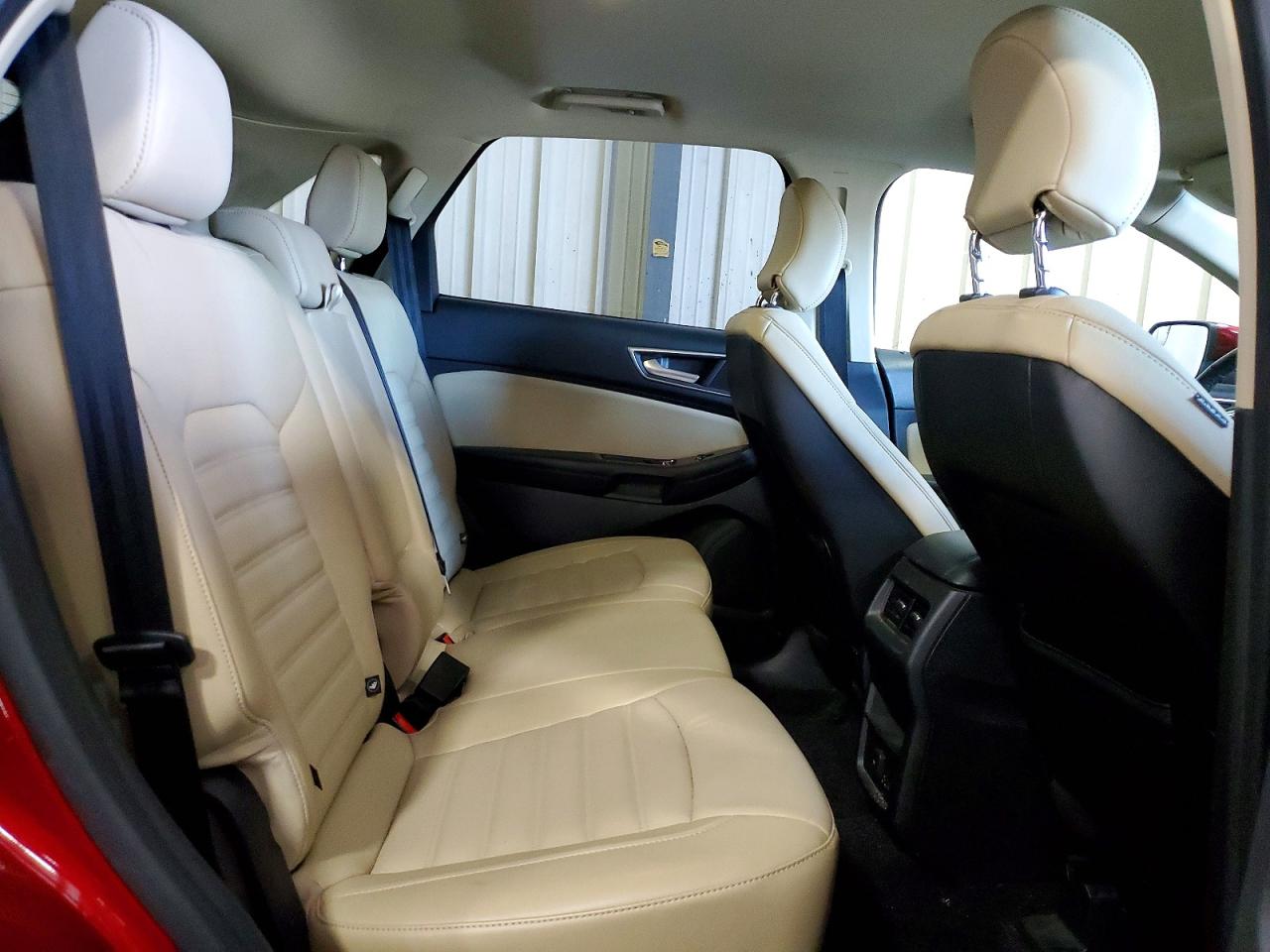 2015 Ford Edge Sel Red vin: 2FMTK4J85FBB82834