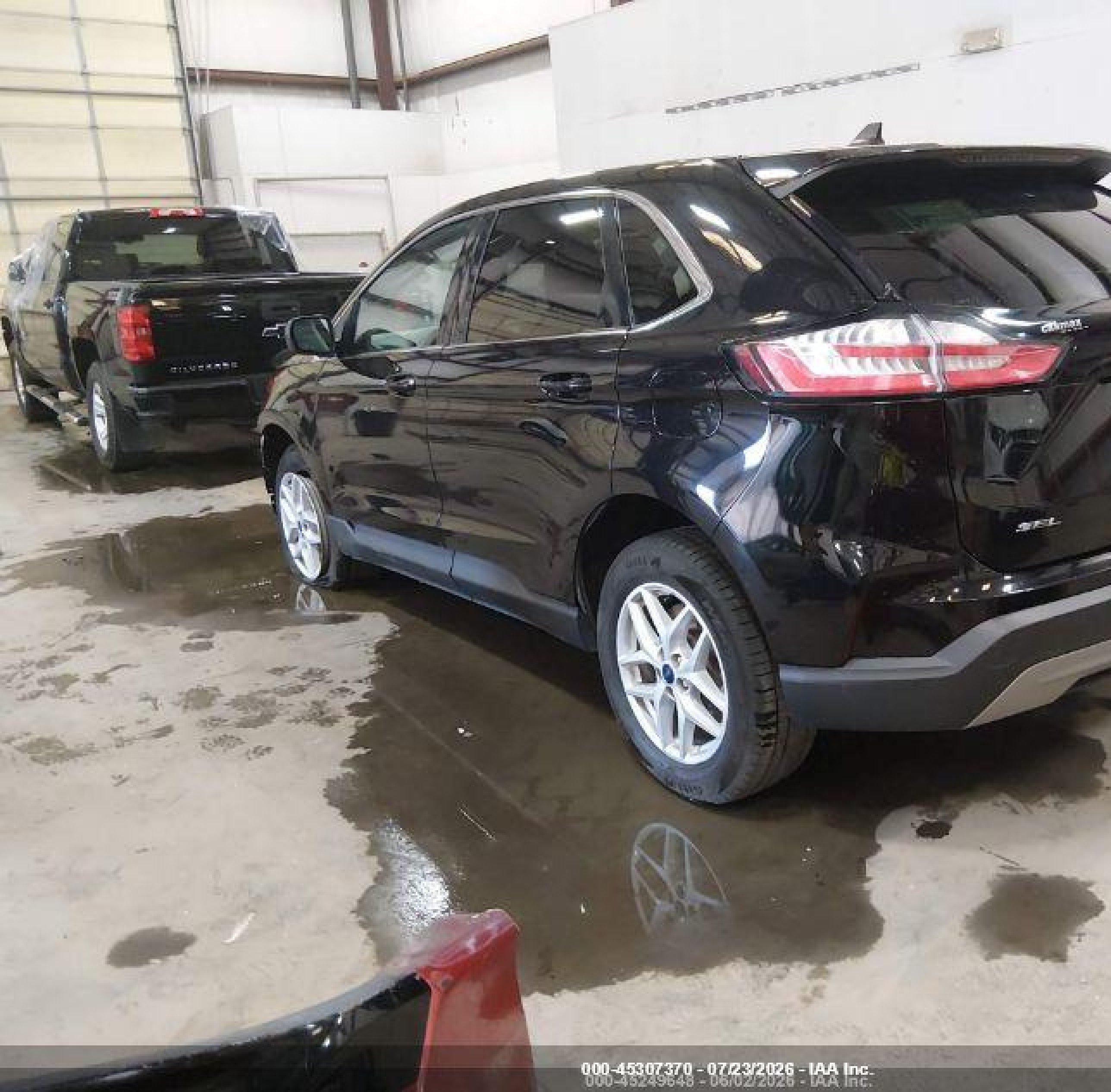2015 Ford Edge Sel Silver vin: 2FMTK4J85FBB92988