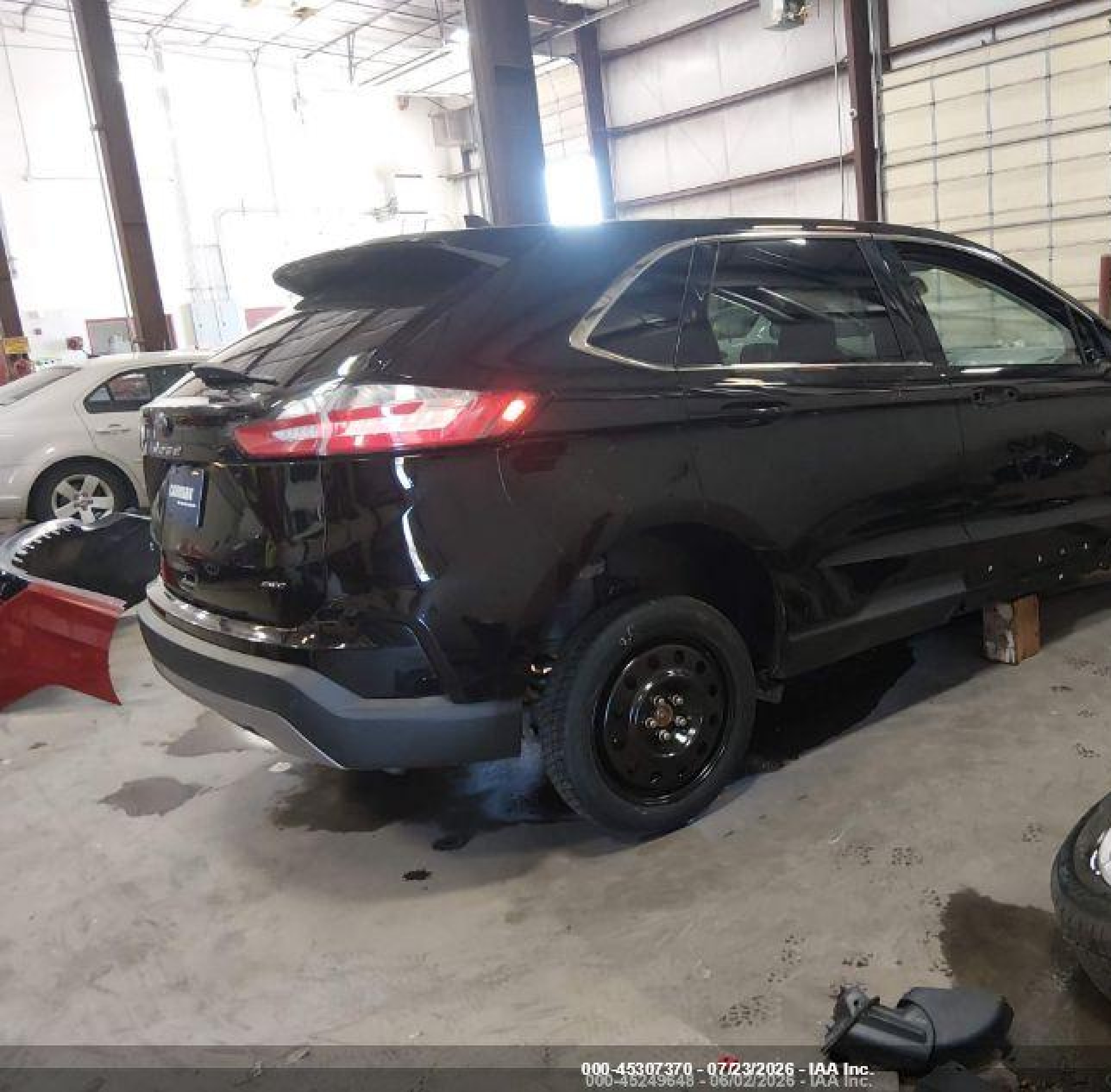 2015 Ford Edge Sel Silver vin: 2FMTK4J85FBB92988