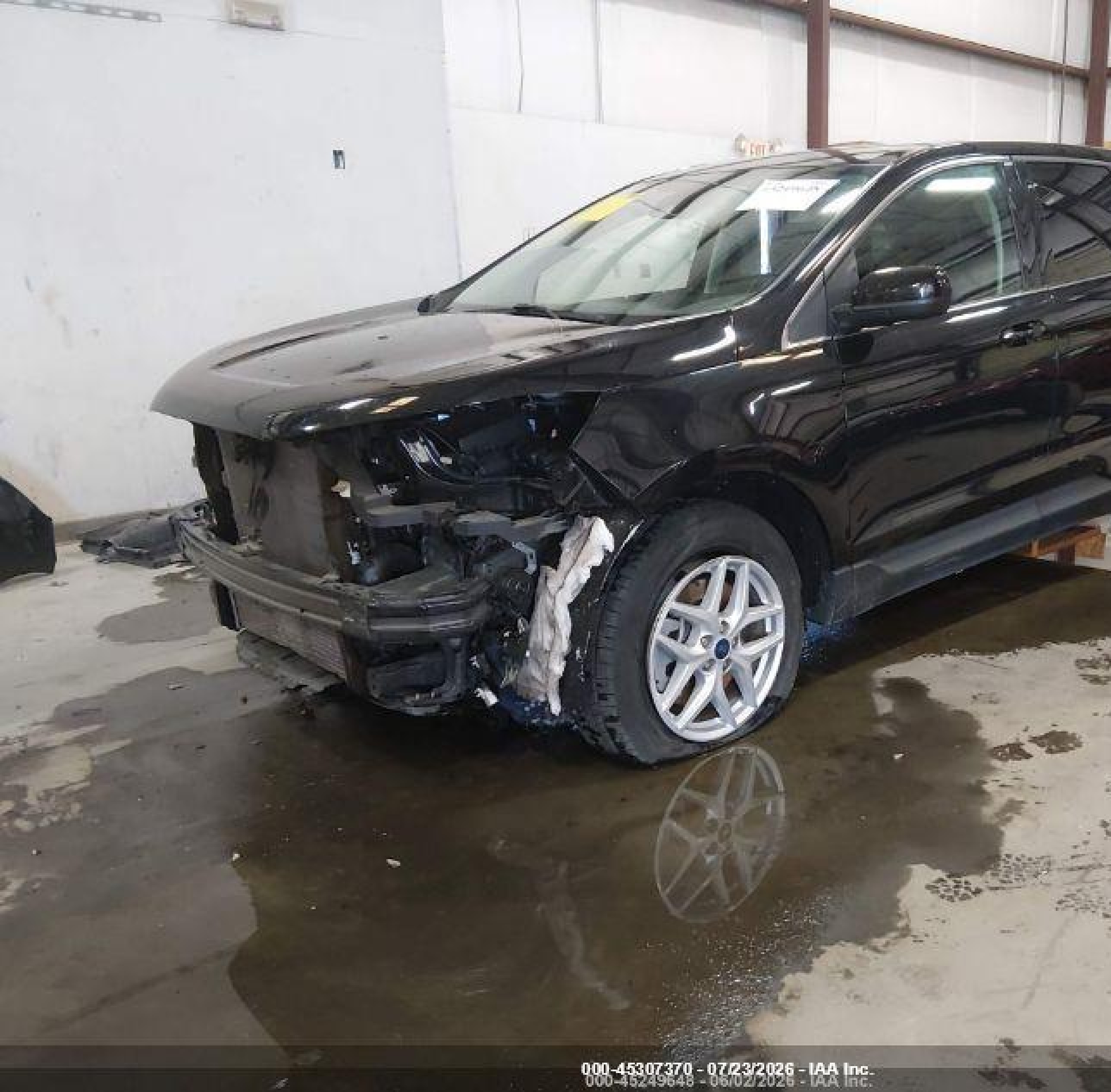 2015 Ford Edge Sel Silver vin: 2FMTK4J85FBB92988