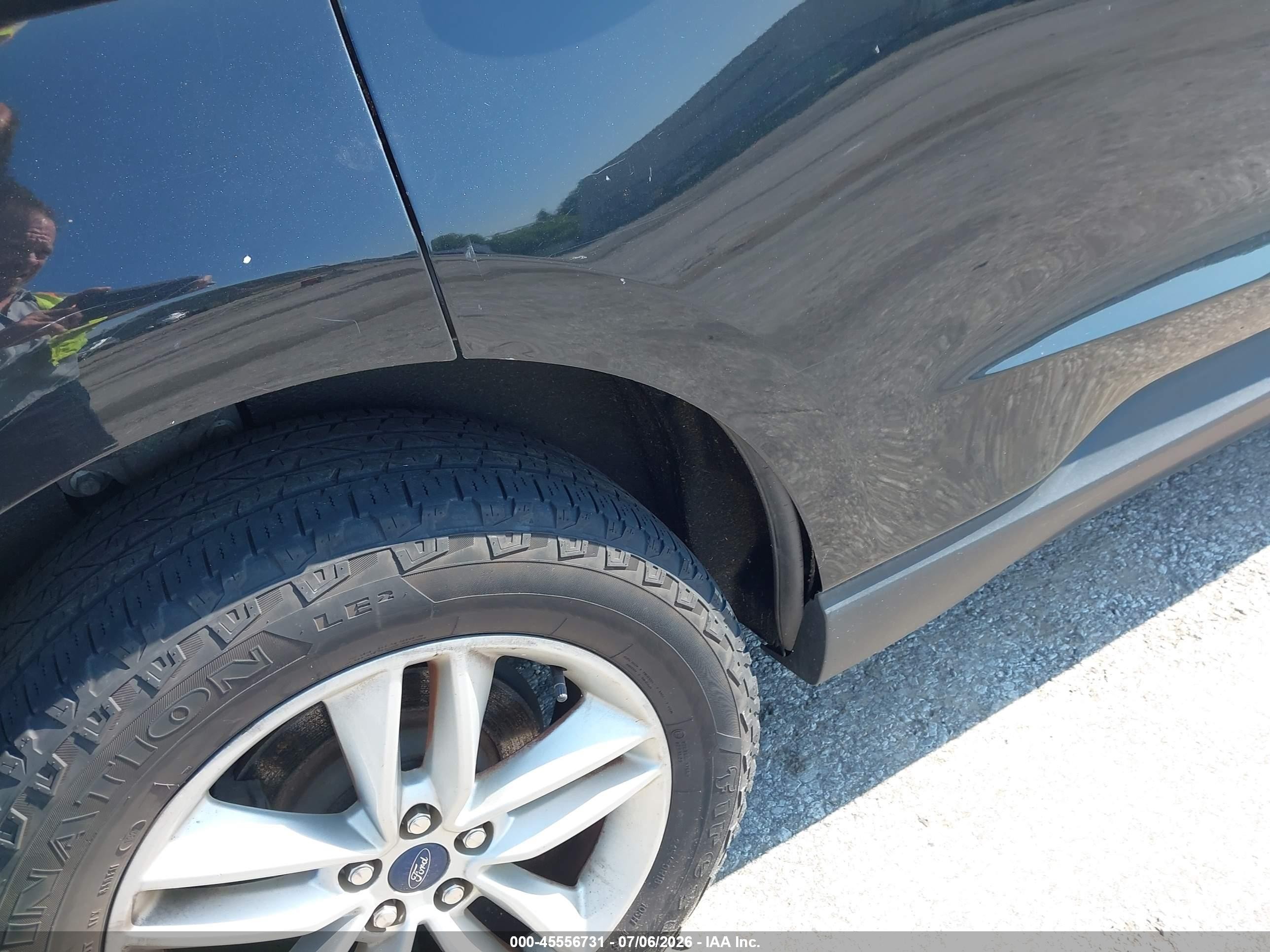 2015 Ford Edge Sel Black vin: 2FMTK4J85FBC40716
