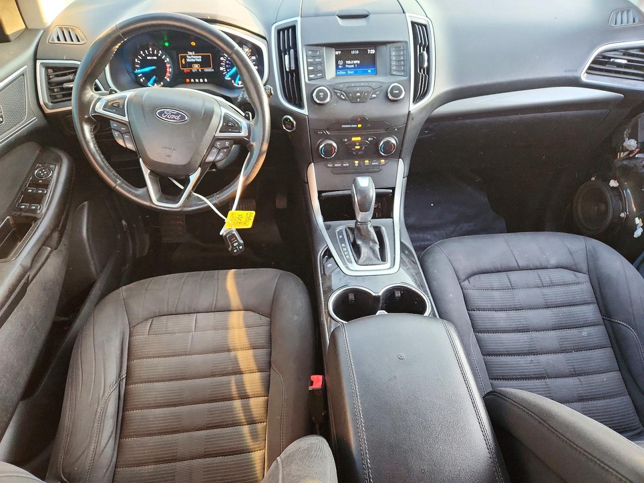 2015 Ford Edge Sel Black vin: 2FMTK4J86FBB22299