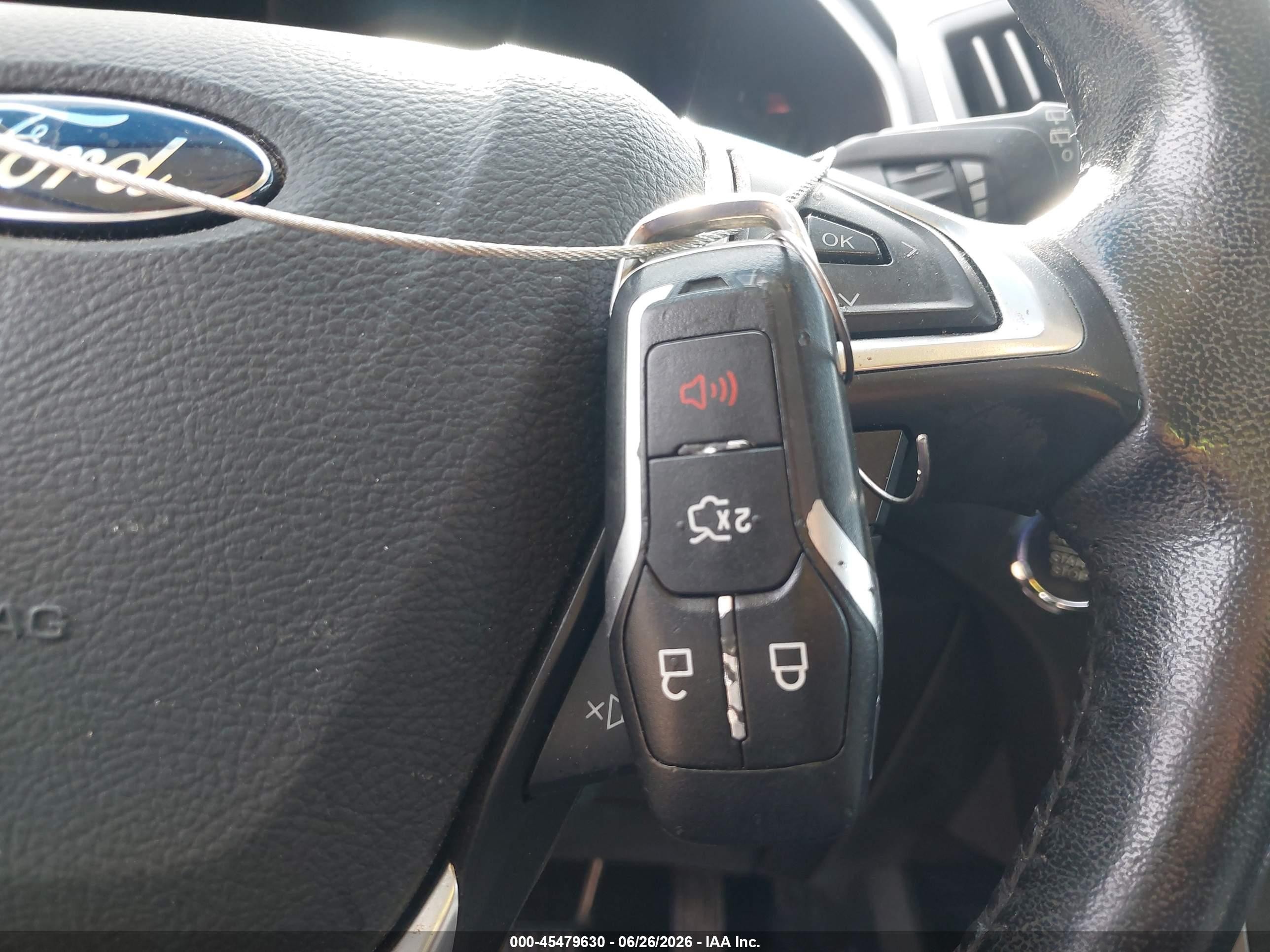 2015 Ford Edge Sel Red vin: 2FMTK4J86FBB39894