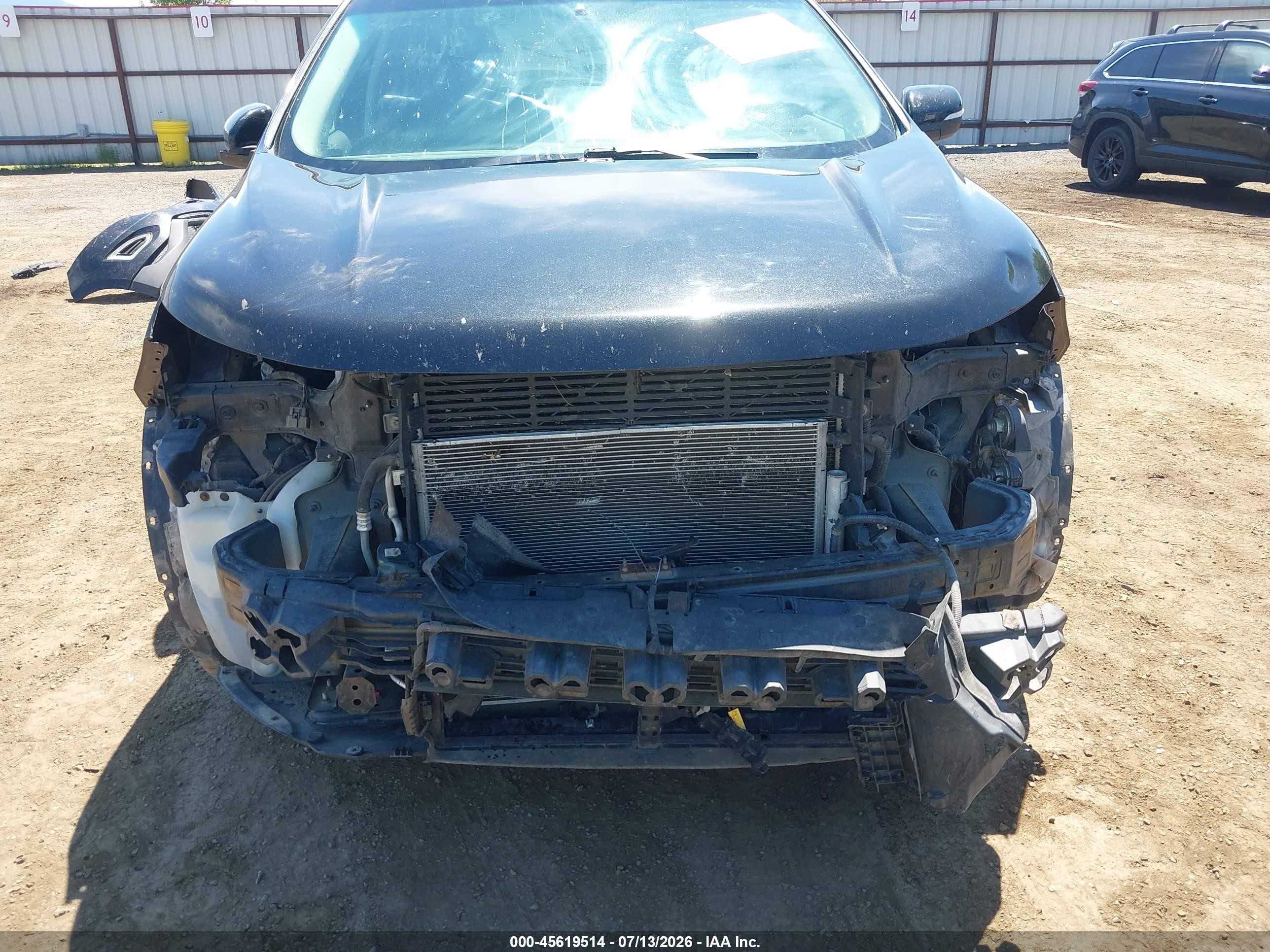 2015 Ford Edge Sel Черный vin: 2FMTK4J87FBB57028