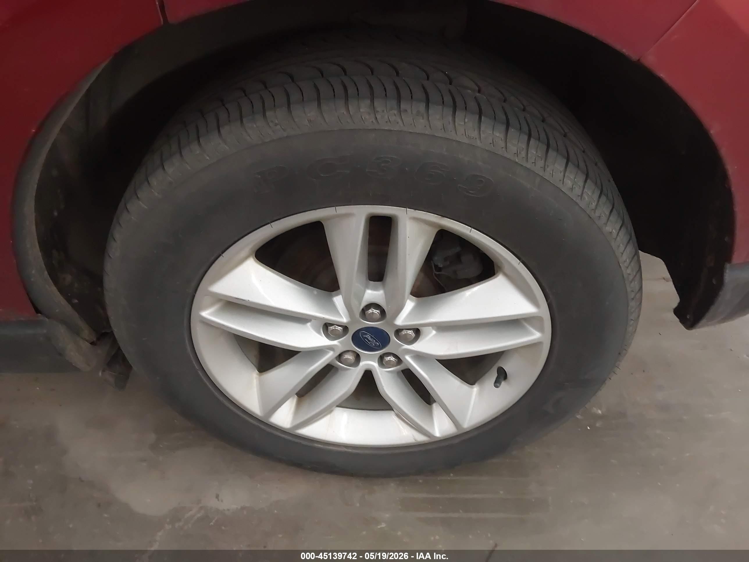 2015 Ford Edge Sel Темно-бордовый vin: 2FMTK4J87FBB95438