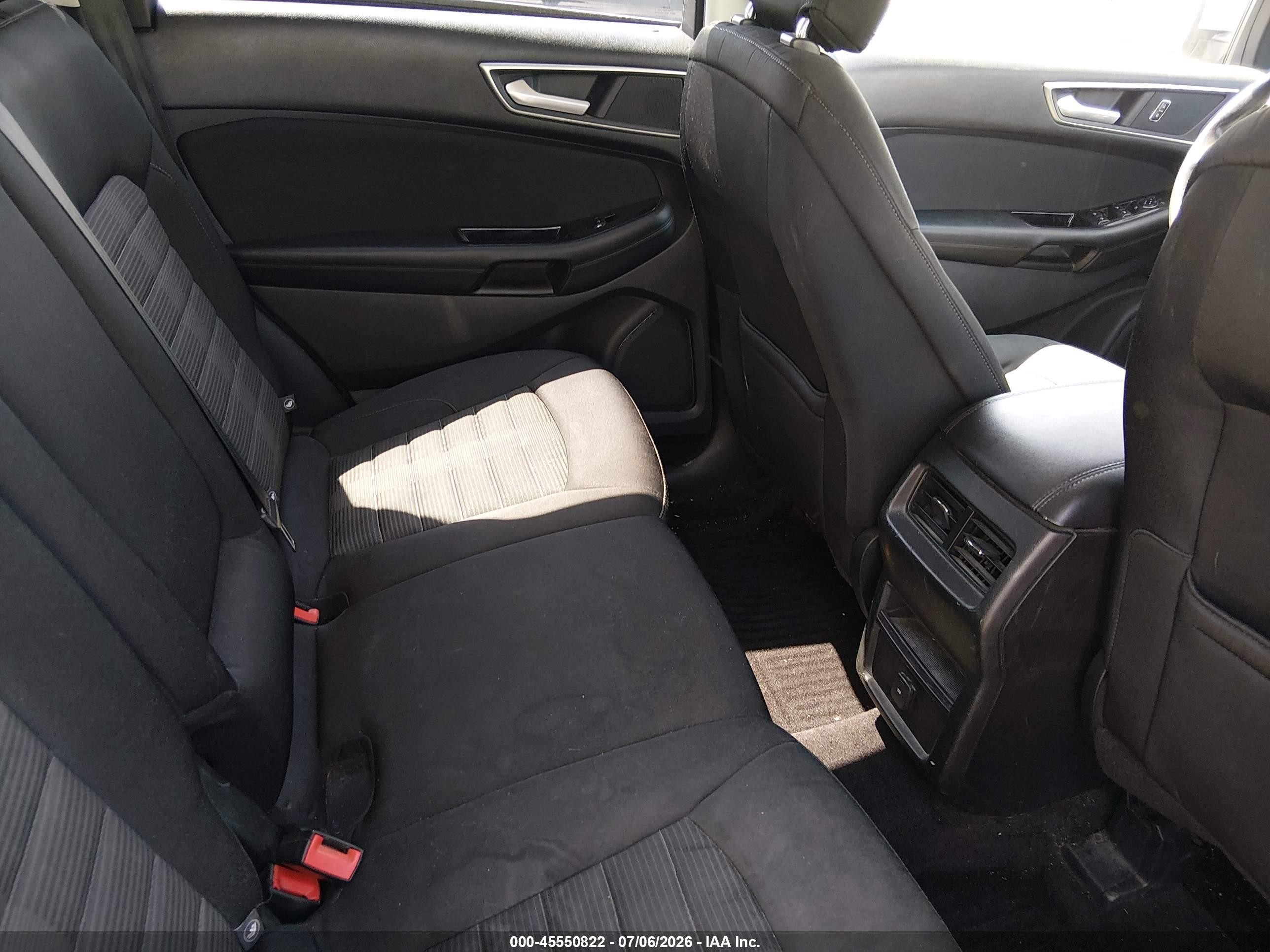 2015 Ford Edge Sel Silver vin: 2FMTK4J87FBB97531