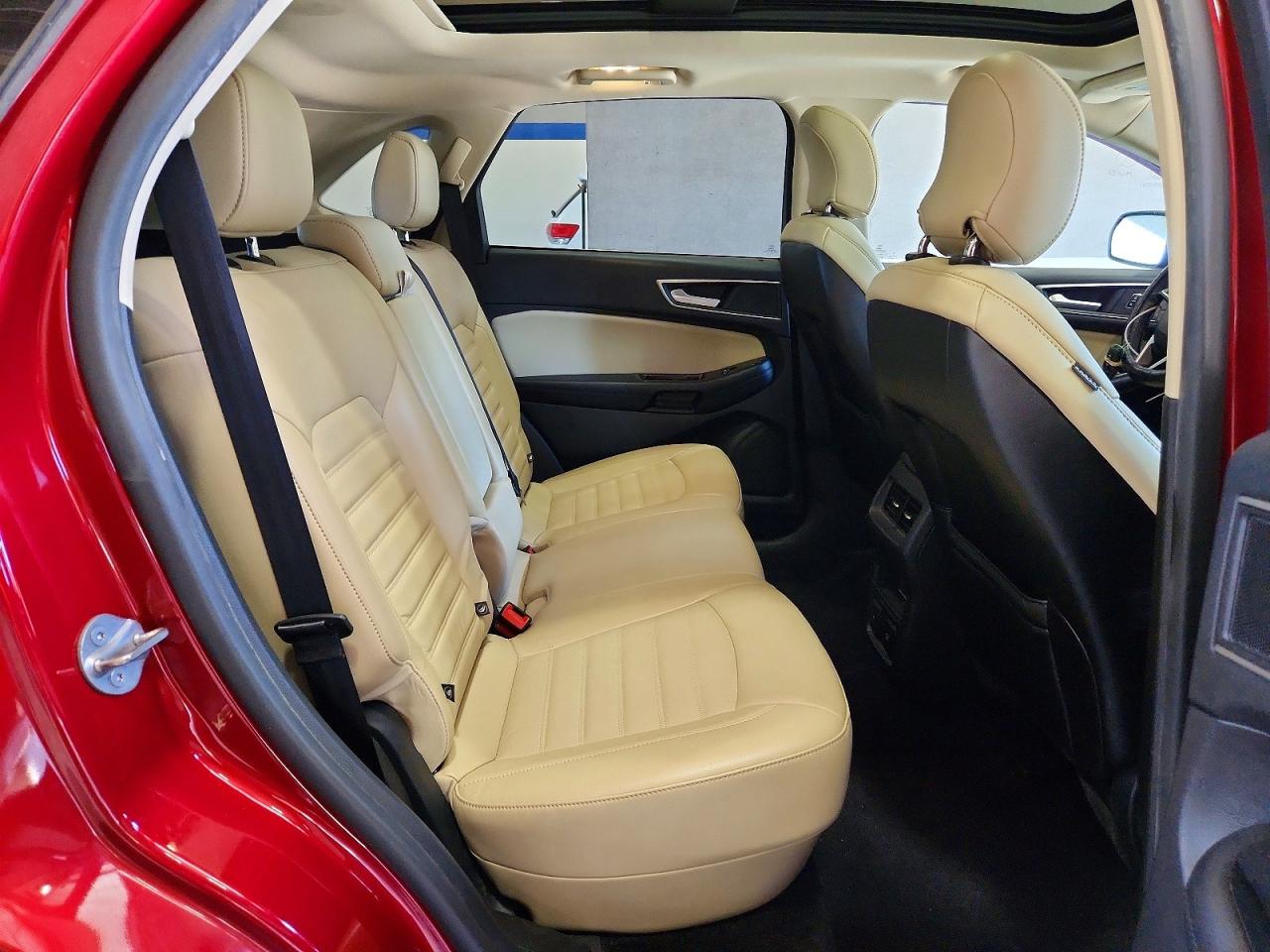 2015 Ford Edge Sel Burgundy vin: 2FMTK4J87FBC14893