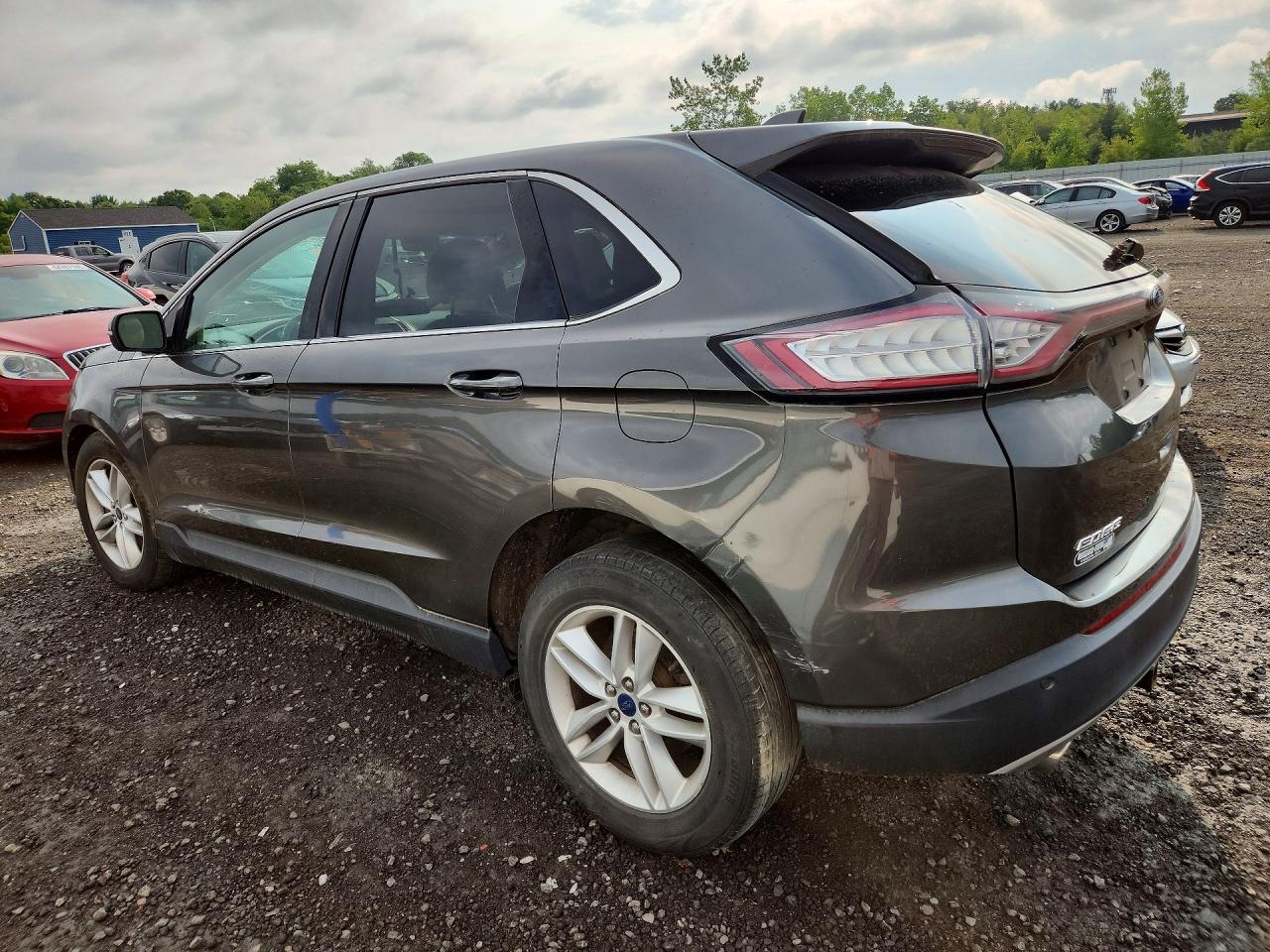 2015 Ford Edge Sel Tan vin: 2FMTK4J87FBC36263