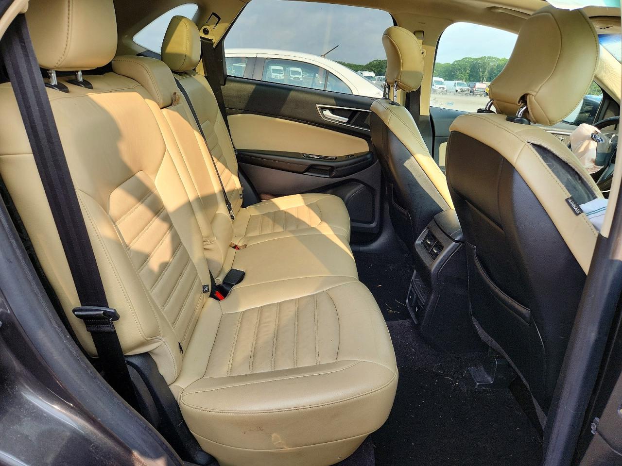 2015 Ford Edge Sel Tan vin: 2FMTK4J87FBC36263