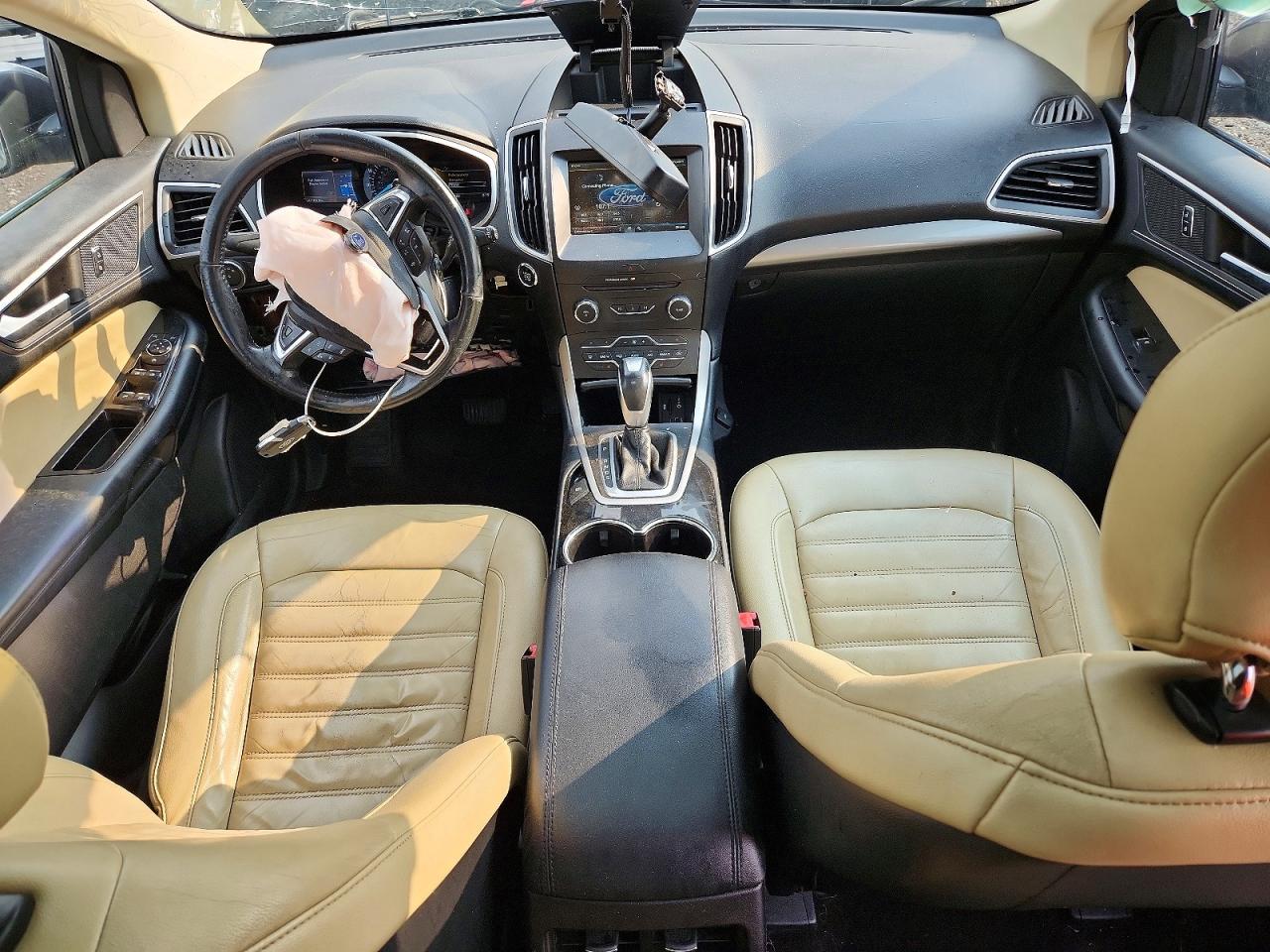 2015 Ford Edge Sel Tan vin: 2FMTK4J87FBC36263