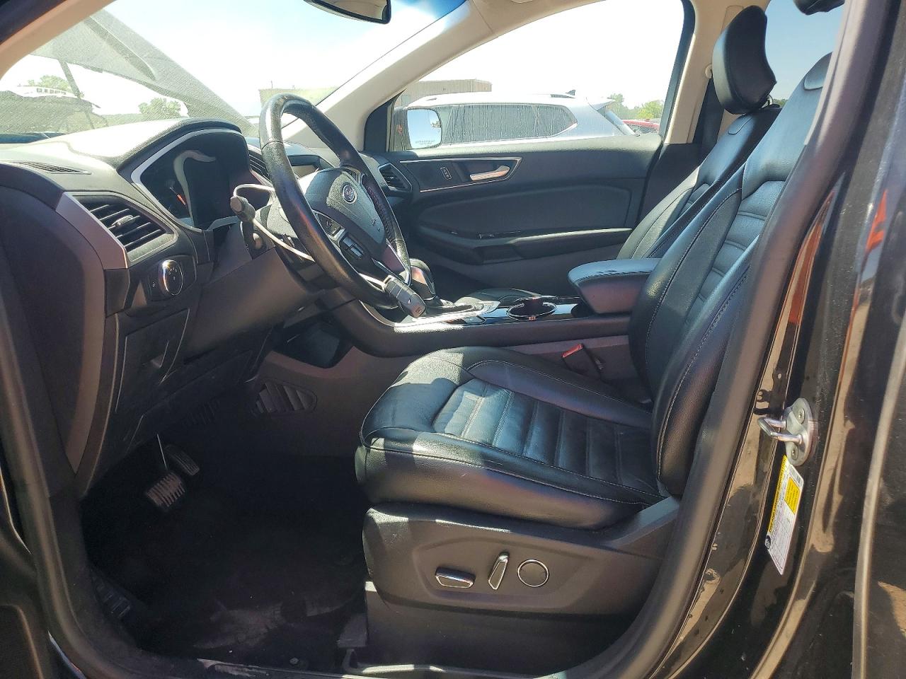 2015 Ford Edge Sel Black vin: 2FMTK4J88FBB22899