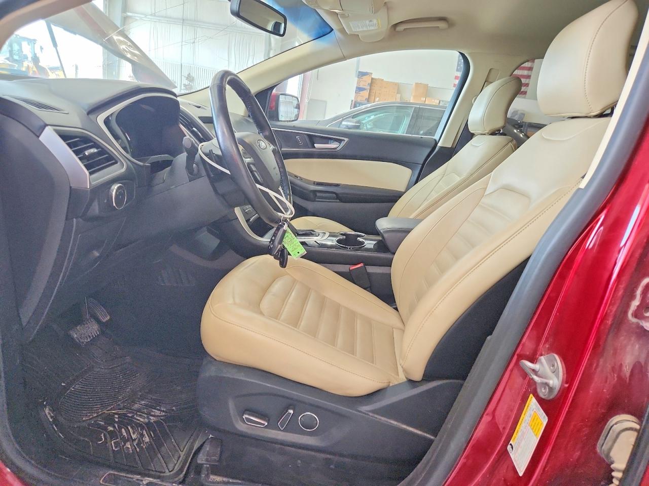 2015 Ford Edge Sel Red vin: 2FMTK4J88FBB35734