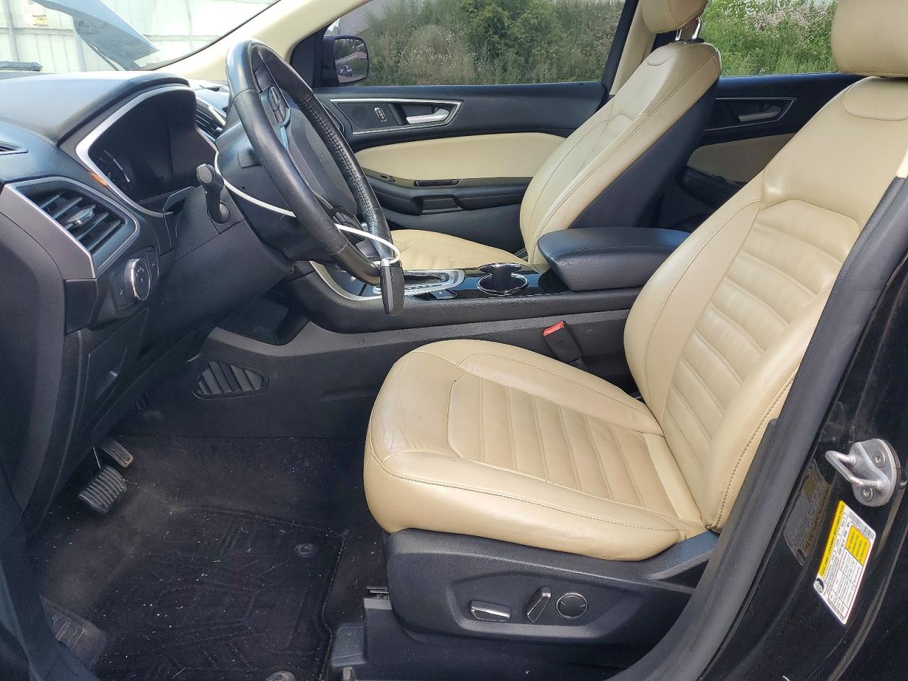 2015 Ford Edge Sel Black vin: 2FMTK4J88FBB55255