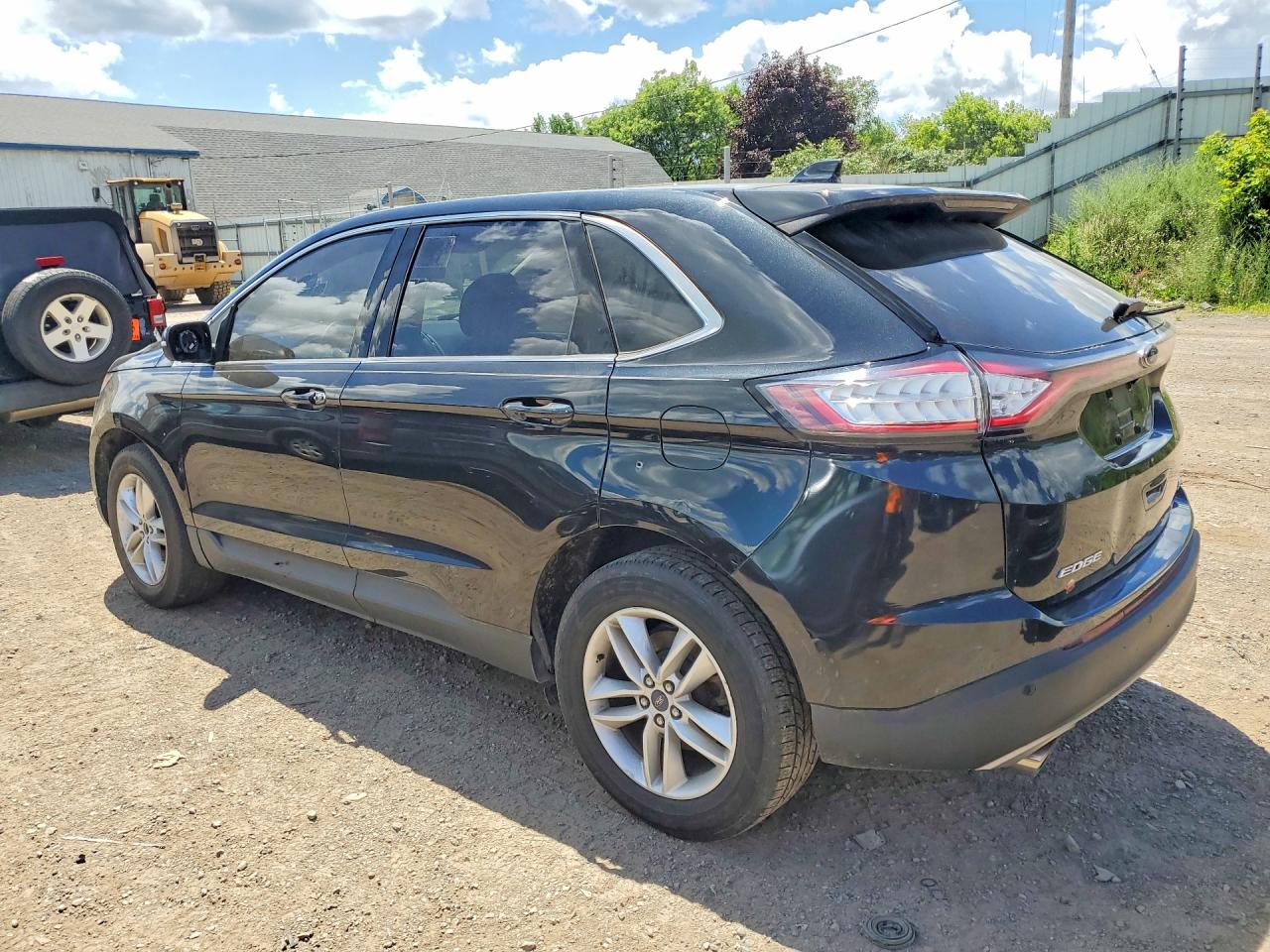 2015 Ford Edge Sel Black vin: 2FMTK4J88FBB55255