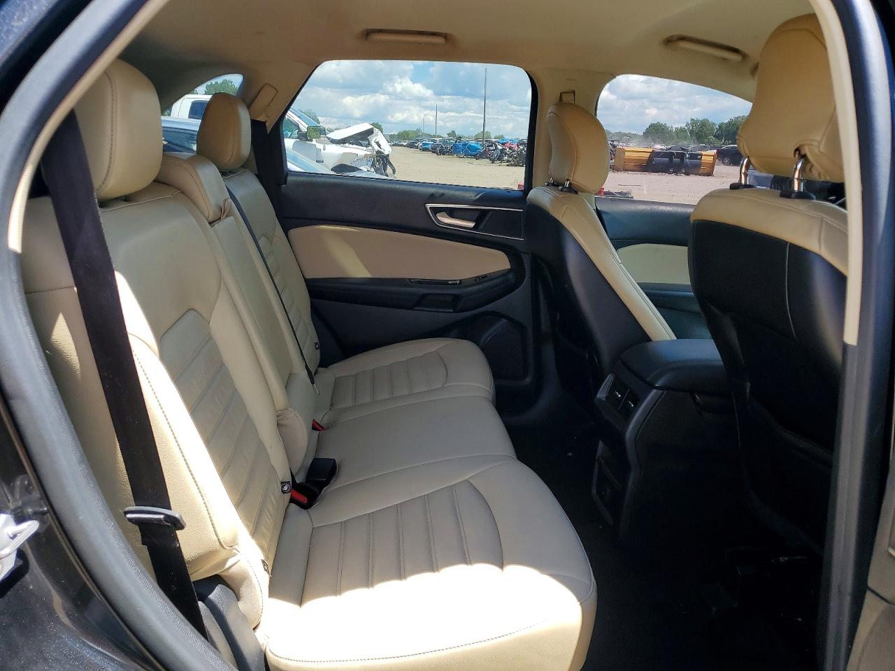 2015 Ford Edge Sel Black vin: 2FMTK4J88FBB55255