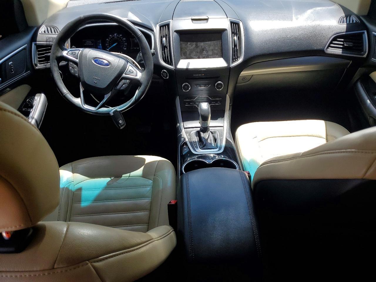 2015 Ford Edge Sel Black vin: 2FMTK4J88FBB55255