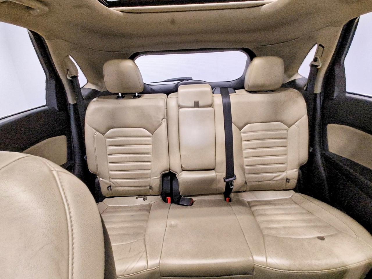 2015 Ford Edge Sel White vin: 2FMTK4J89FBC18508