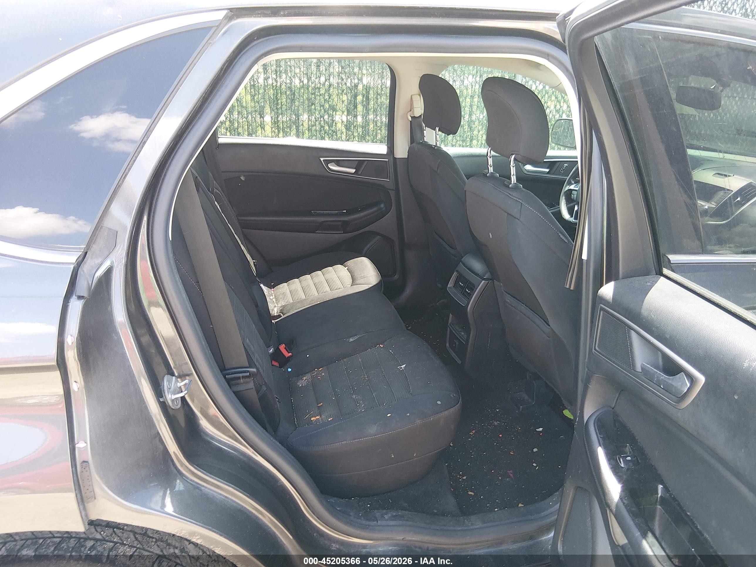 2015 Ford Edge Sel Gray vin: 2FMTK4J8XFBB16862
