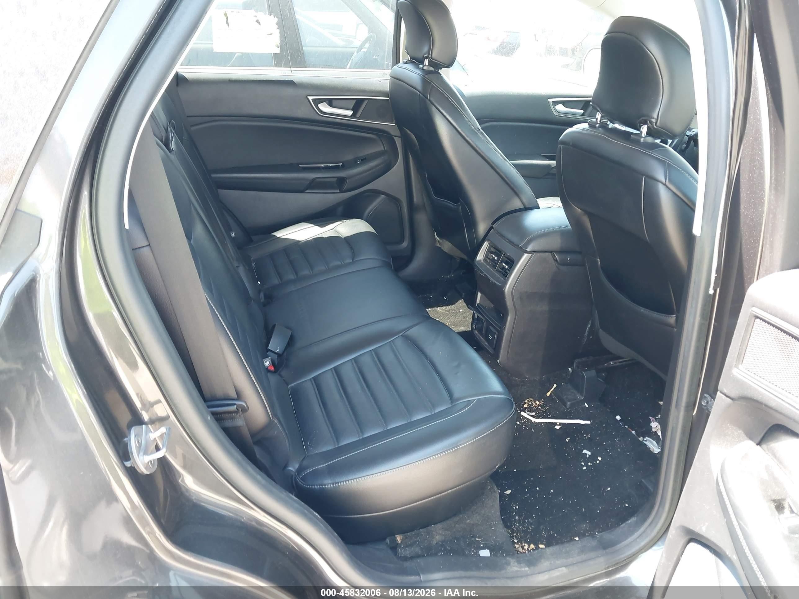 2015 Ford Edge Sel Gray vin: 2FMTK4J8XFBB22399