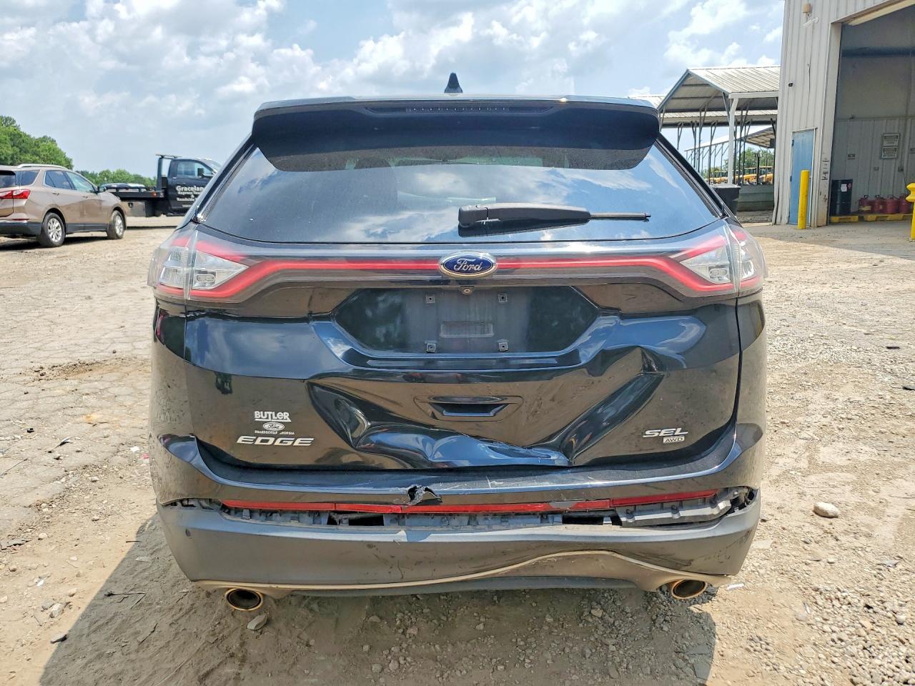 2015 Ford Edge Sel Black vin: 2FMTK4J8XFBB64541