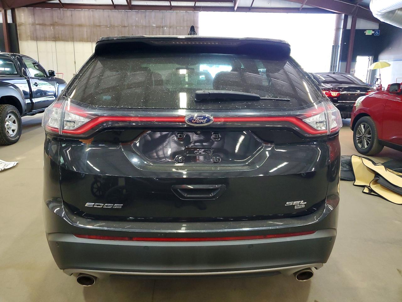 2015 Ford Edge Sel Black vin: 2FMTK4J8XFBB90251