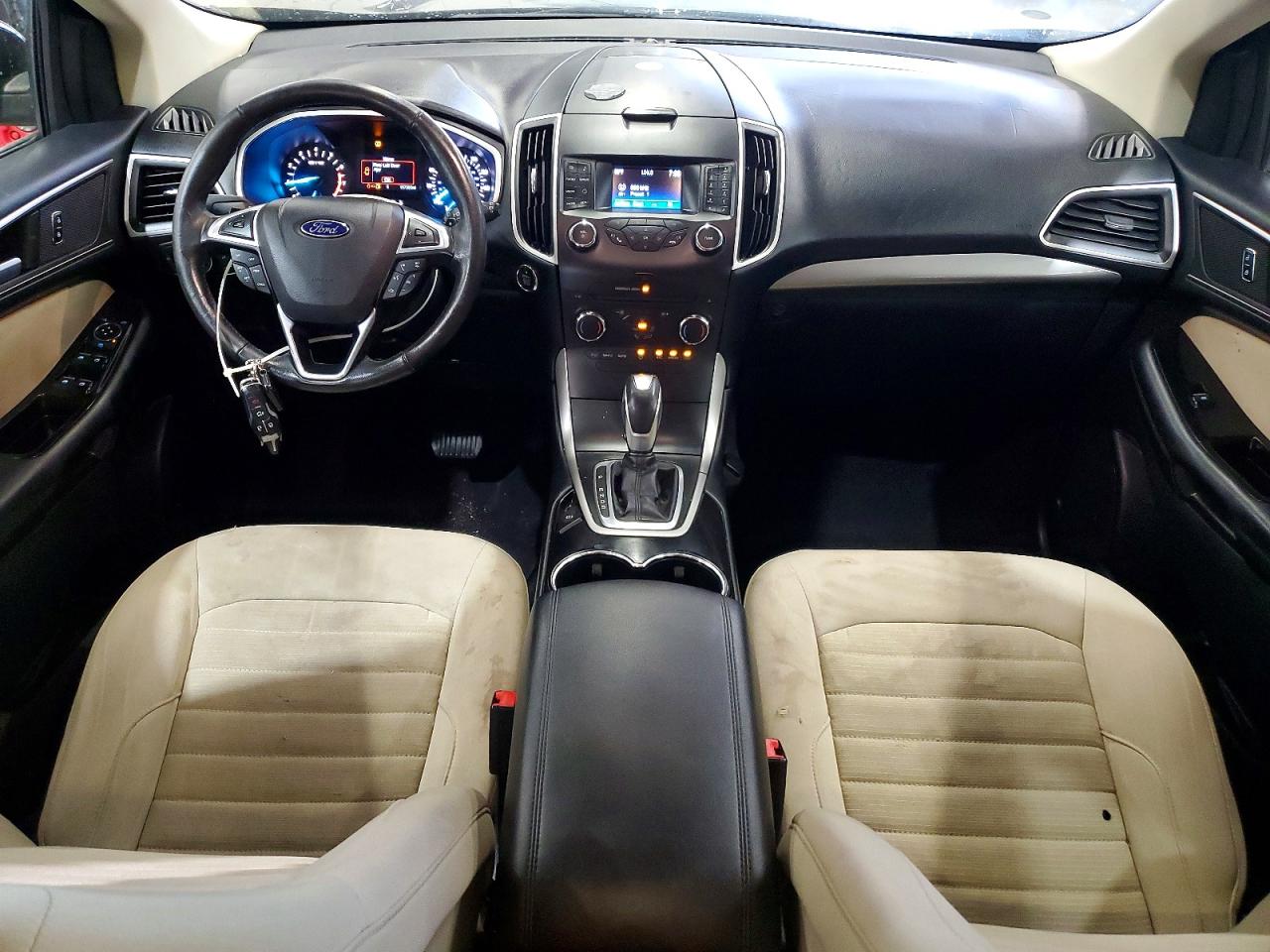 2015 Ford Edge Sel Black vin: 2FMTK4J8XFBB90251