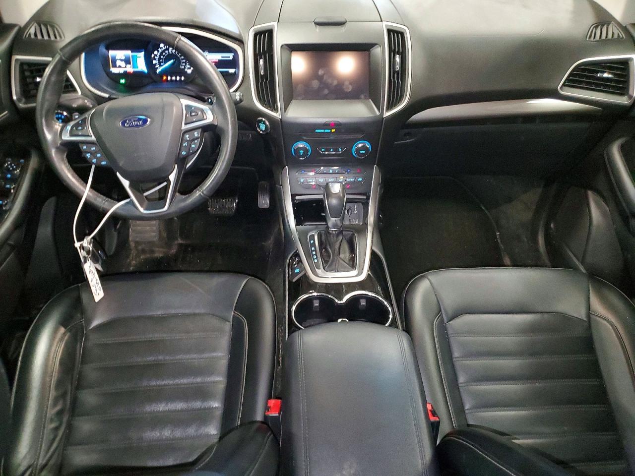 2015 Ford Edge Sel Red vin: 2FMTK4J90FBB15695