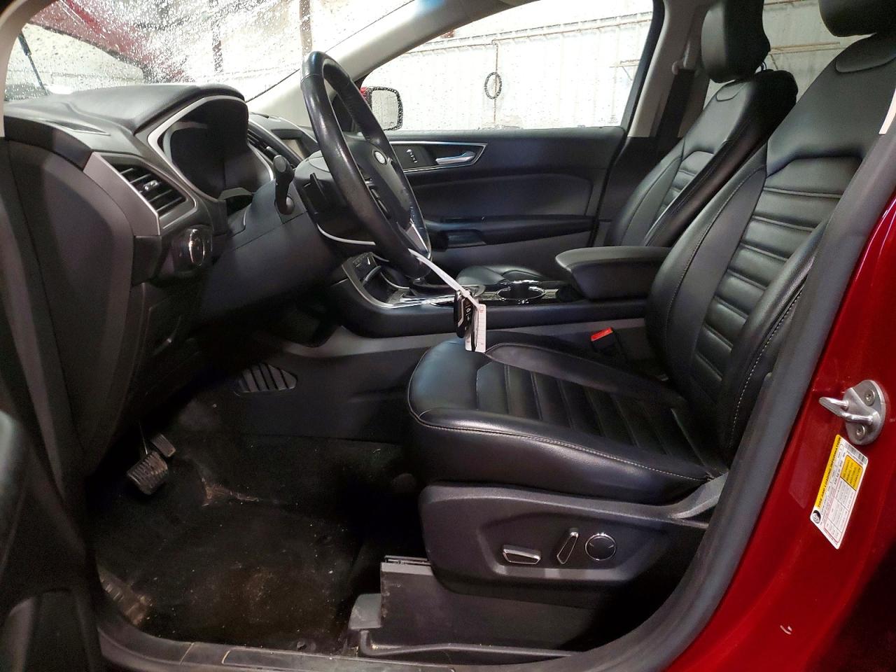 2015 Ford Edge Sel Red vin: 2FMTK4J90FBB15695