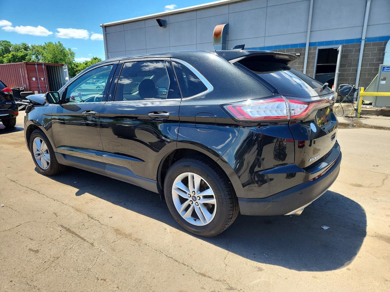 2015 Ford Edge Sel Black vin: 2FMTK4J90FBB24316