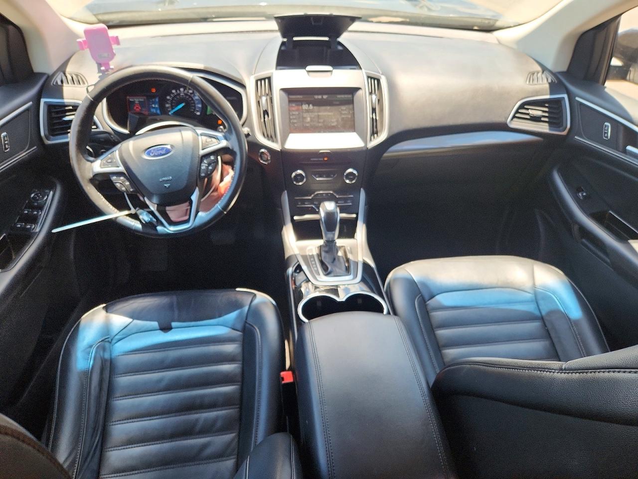 2015 Ford Edge Sel Black vin: 2FMTK4J90FBB24316
