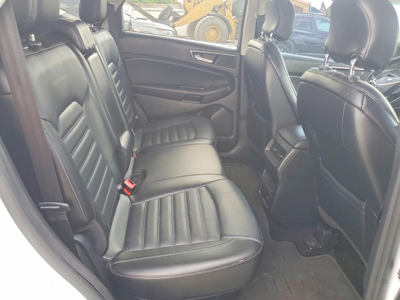 2015 Ford Edge Sel White vin: 2FMTK4J90FBB54433