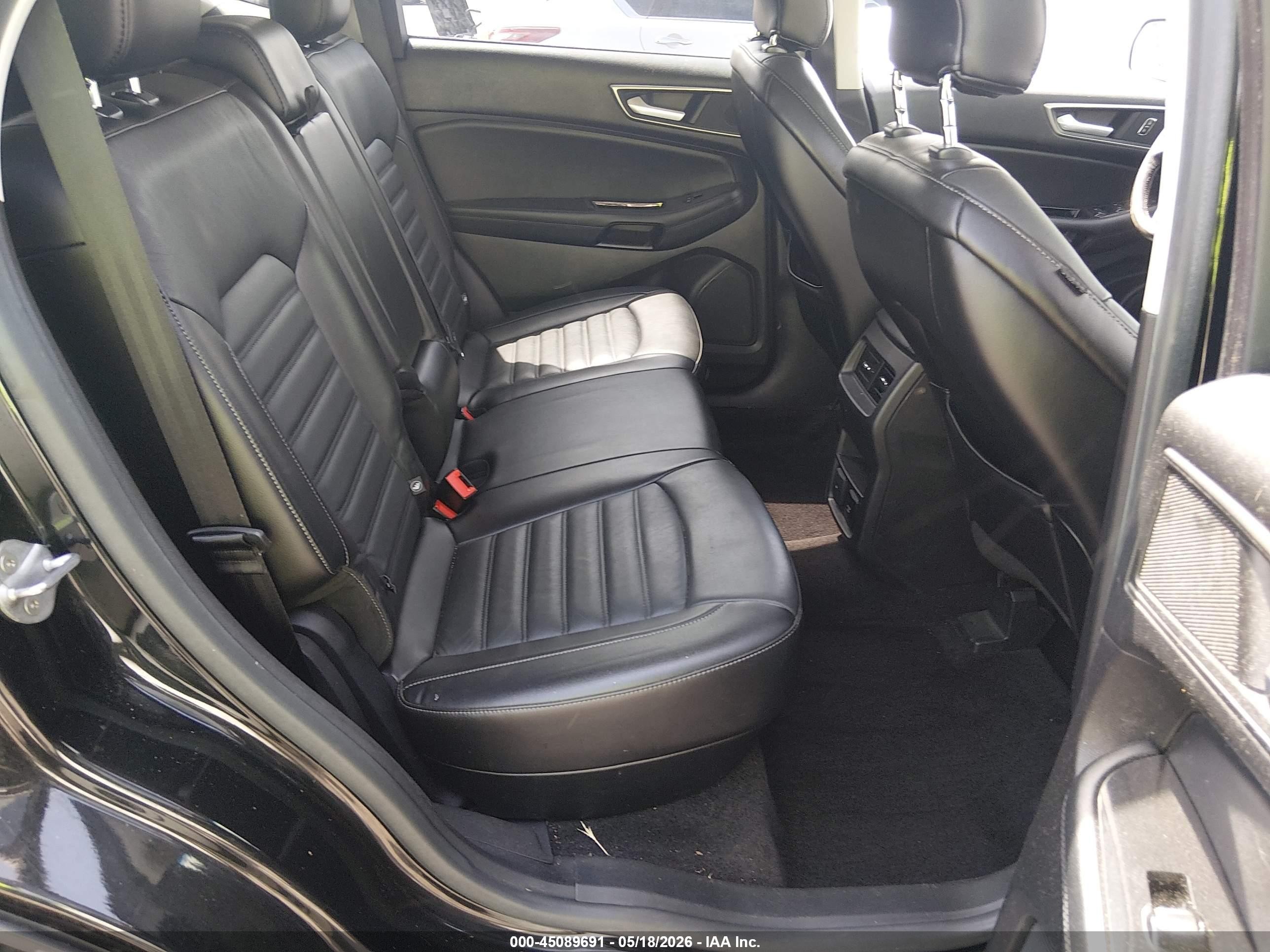 2015 Ford Edge Sel Black vin: 2FMTK4J90FBB91868