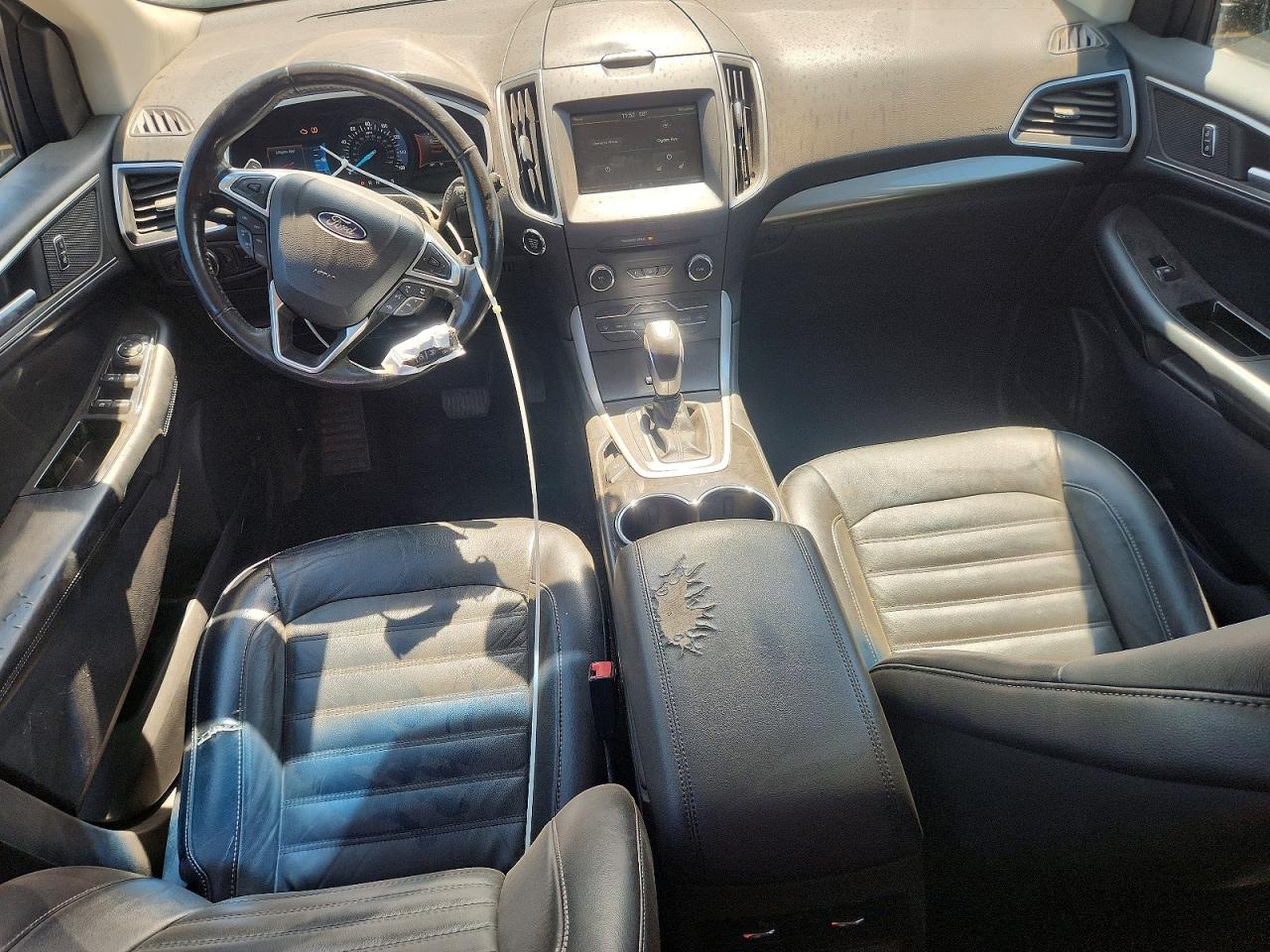 2015 Ford Edge Sel Коричневый vin: 2FMTK4J90FBC03047