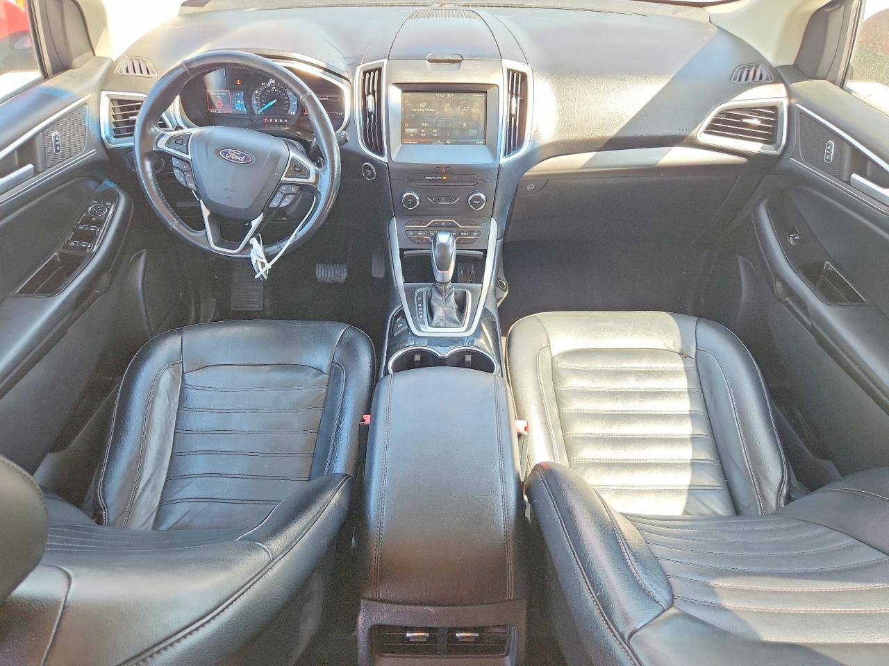 2015 Ford Edge Sel Красный vin: 2FMTK4J90FBC19670
