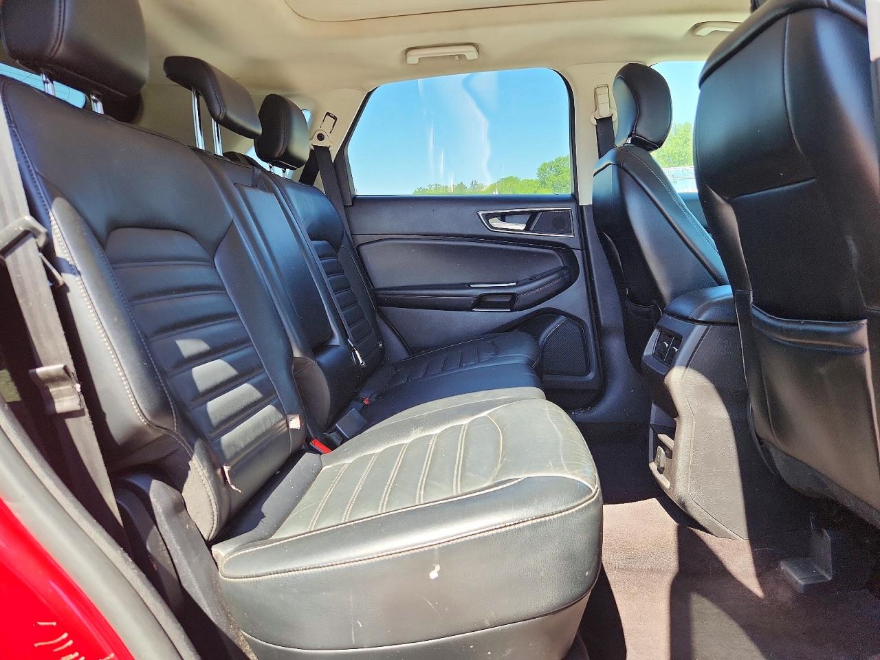 2015 Ford Edge Sel Красный vin: 2FMTK4J90FBC19670