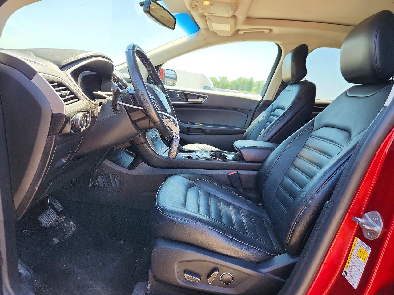 2015 Ford Edge Sel Red vin: 2FMTK4J91FBB25636