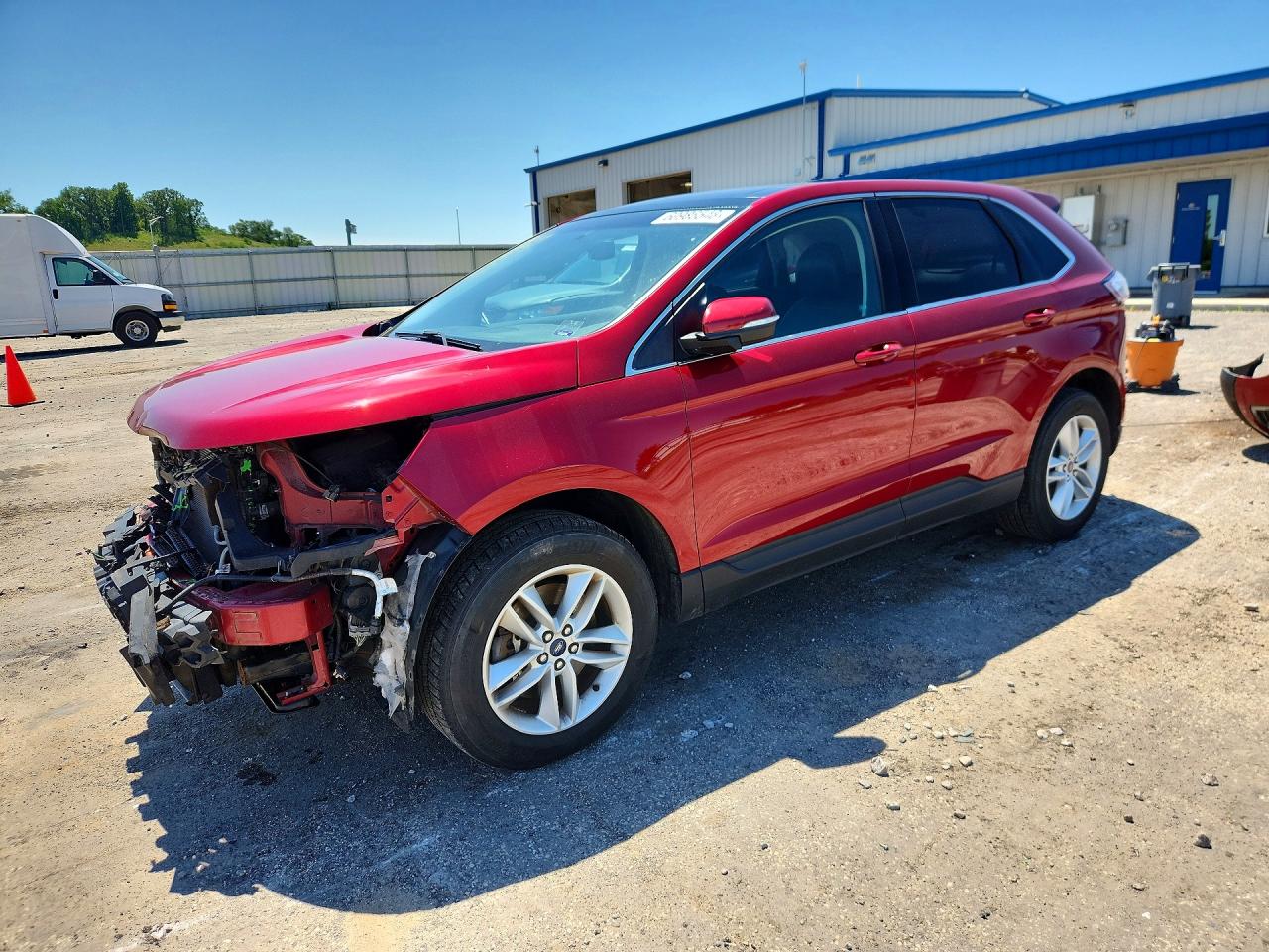 2015 Ford Edge Sel Красный vin: 2FMTK4J91FBB25636