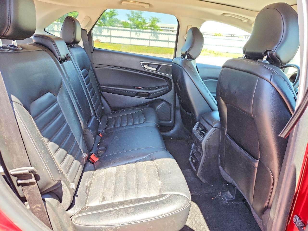 2015 Ford Edge Sel Red vin: 2FMTK4J91FBB25636