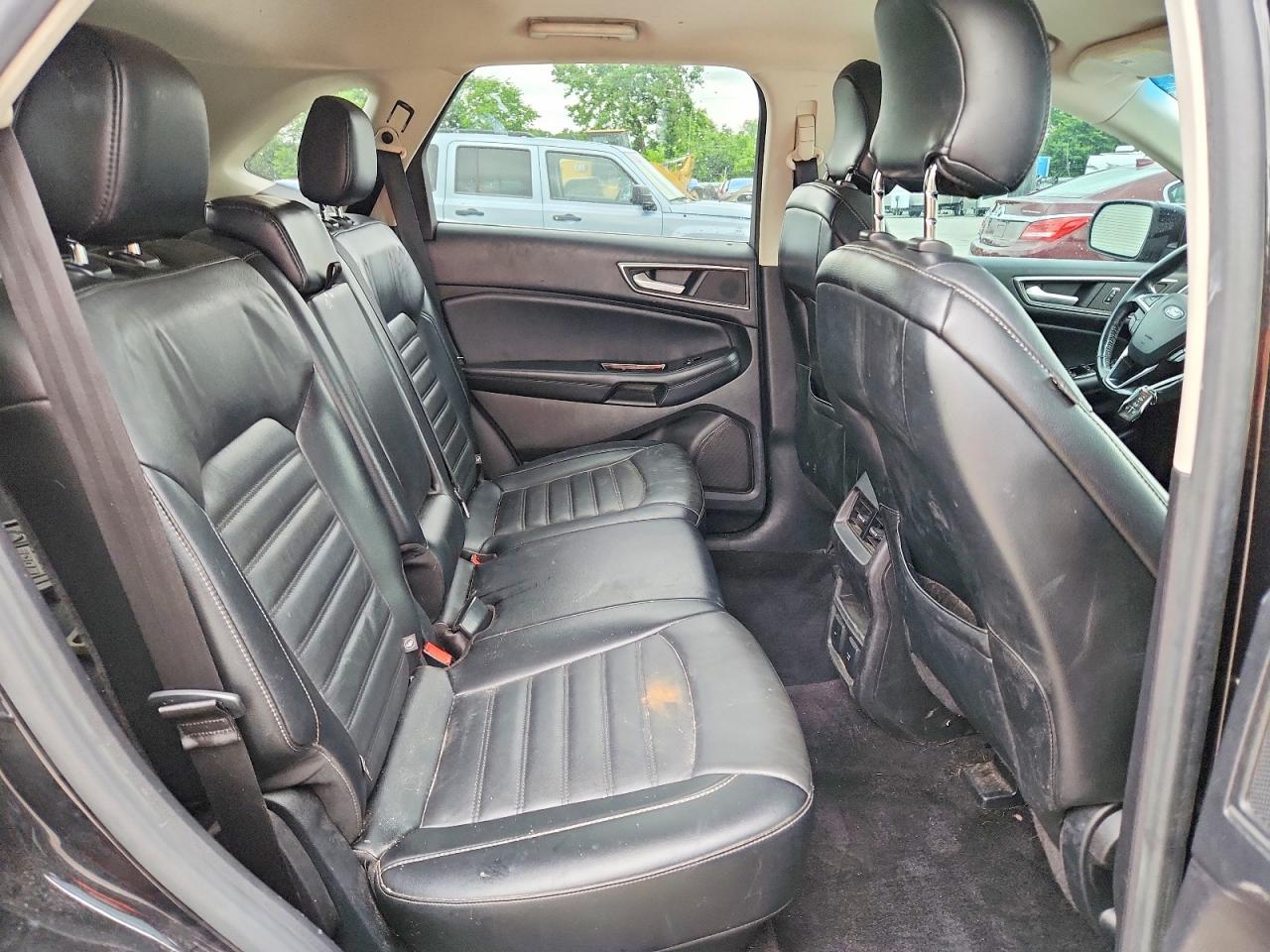 2015 Ford Edge Sel Black vin: 2FMTK4J91FBB68583