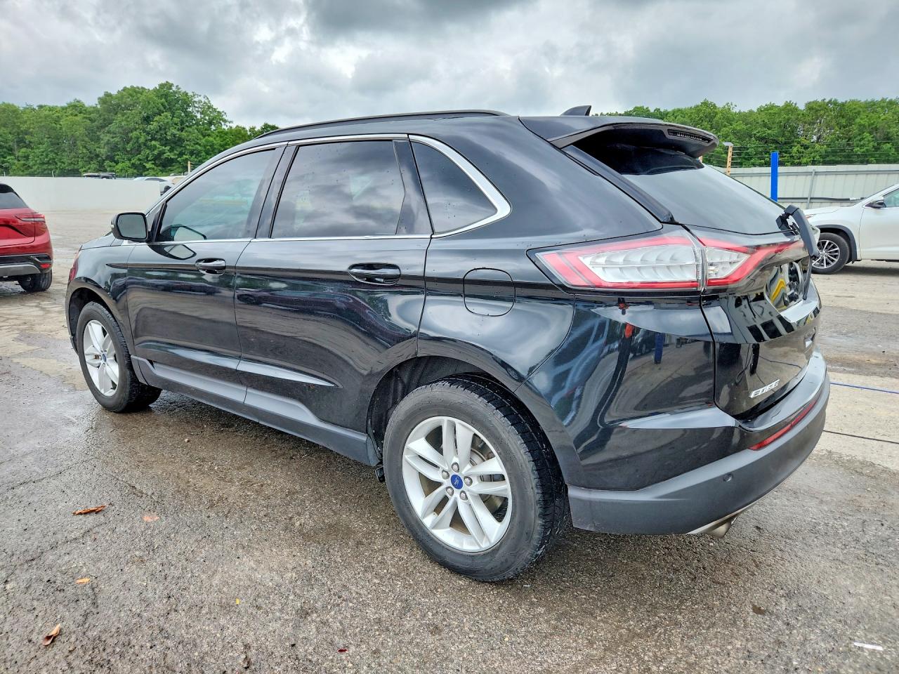2015 Ford Edge Sel Black vin: 2FMTK4J91FBB68583