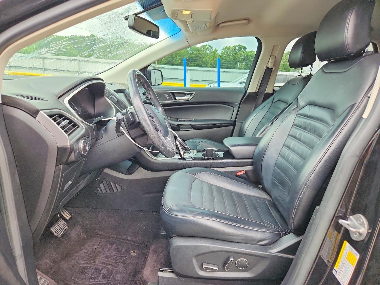 2015 Ford Edge Sel Black vin: 2FMTK4J91FBB68583